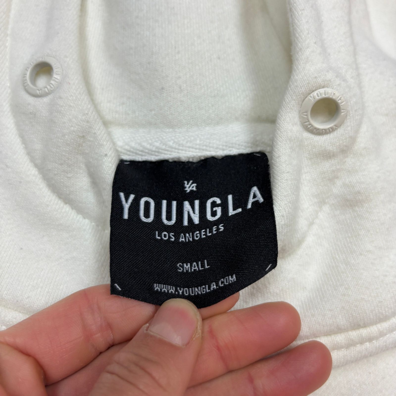 Other YoungLA 537 Scuba Neck Hoodie Embossed Lettering Men's S Size US S / EU 44-46 / 1 - 5 Thumbnail