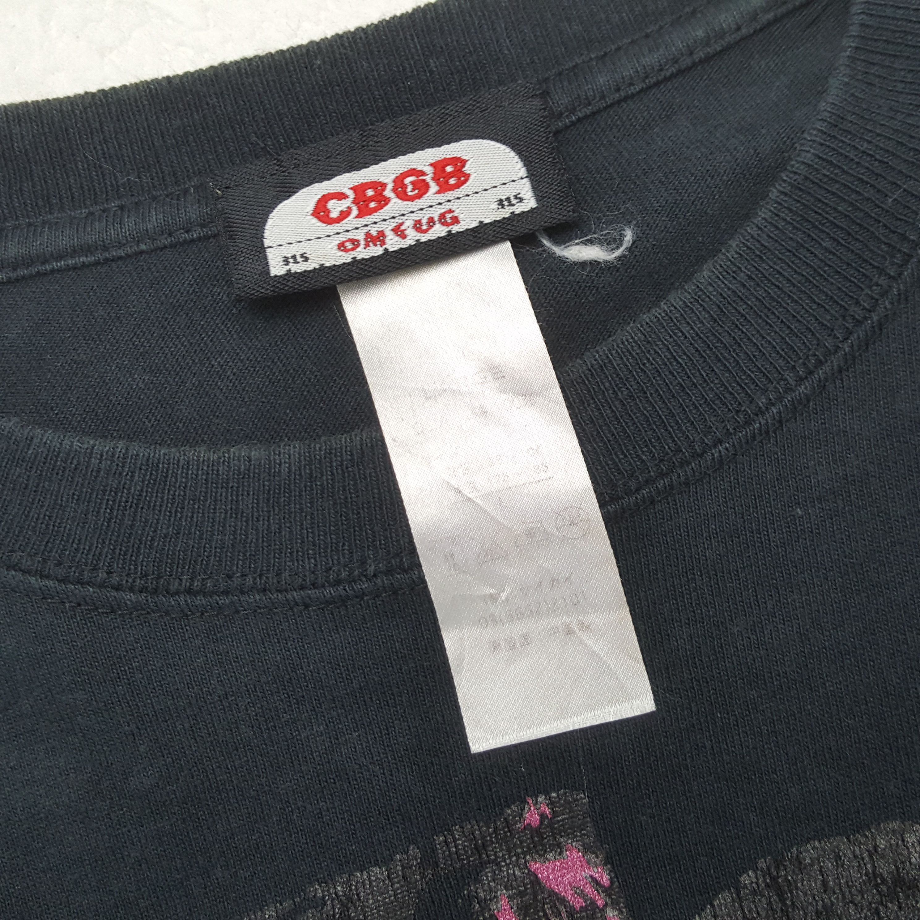 Band Tees Vintage CBGB & Omfug Long Sleeve T-shirt RR5 Size US L / EU 52-54 / 3 - 4 Thumbnail