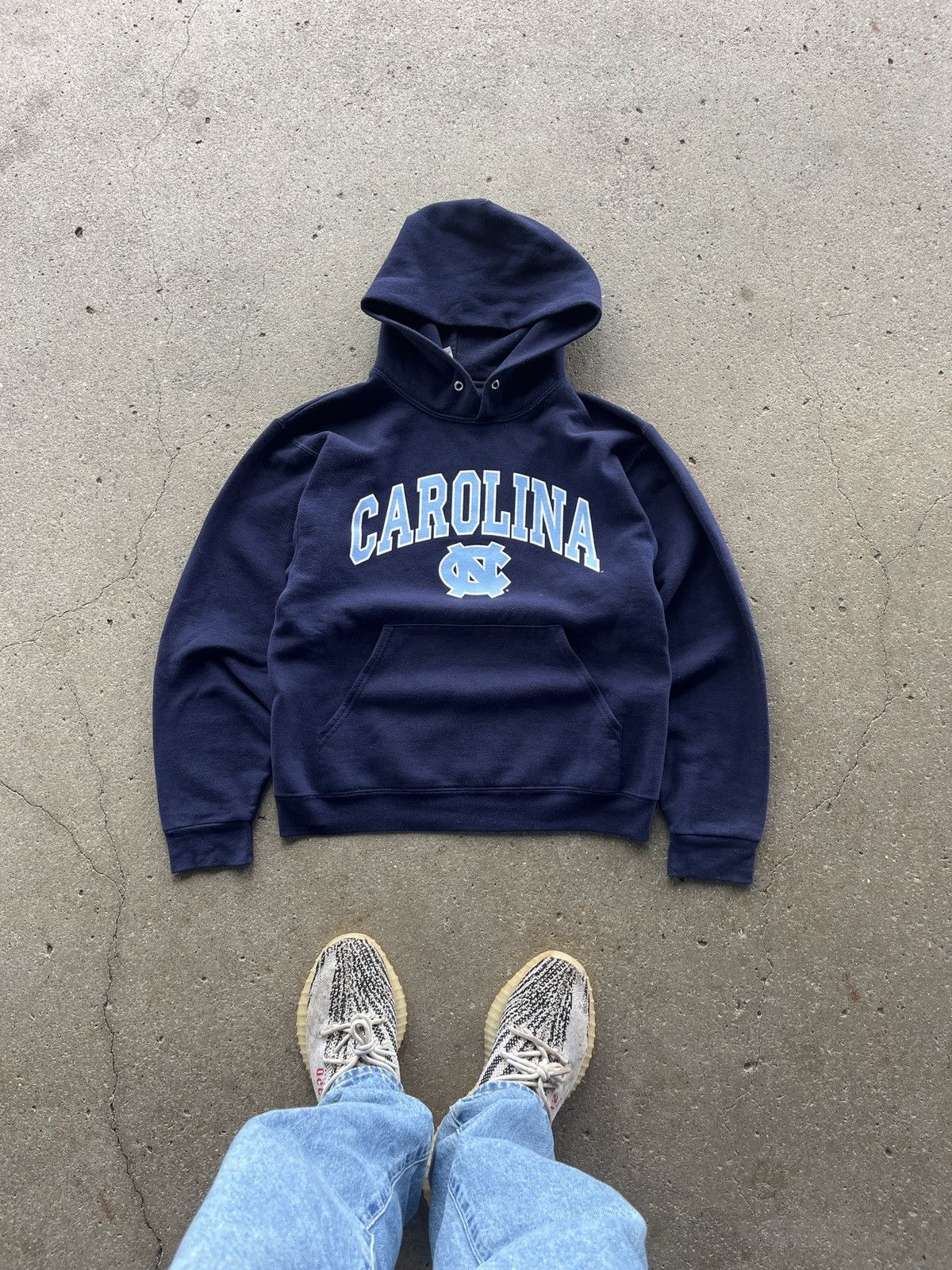 Vintage Vintage Y2K University of North Carolina Hoodie Size US S / EU 44-46 / 1 - 7 Thumbnail