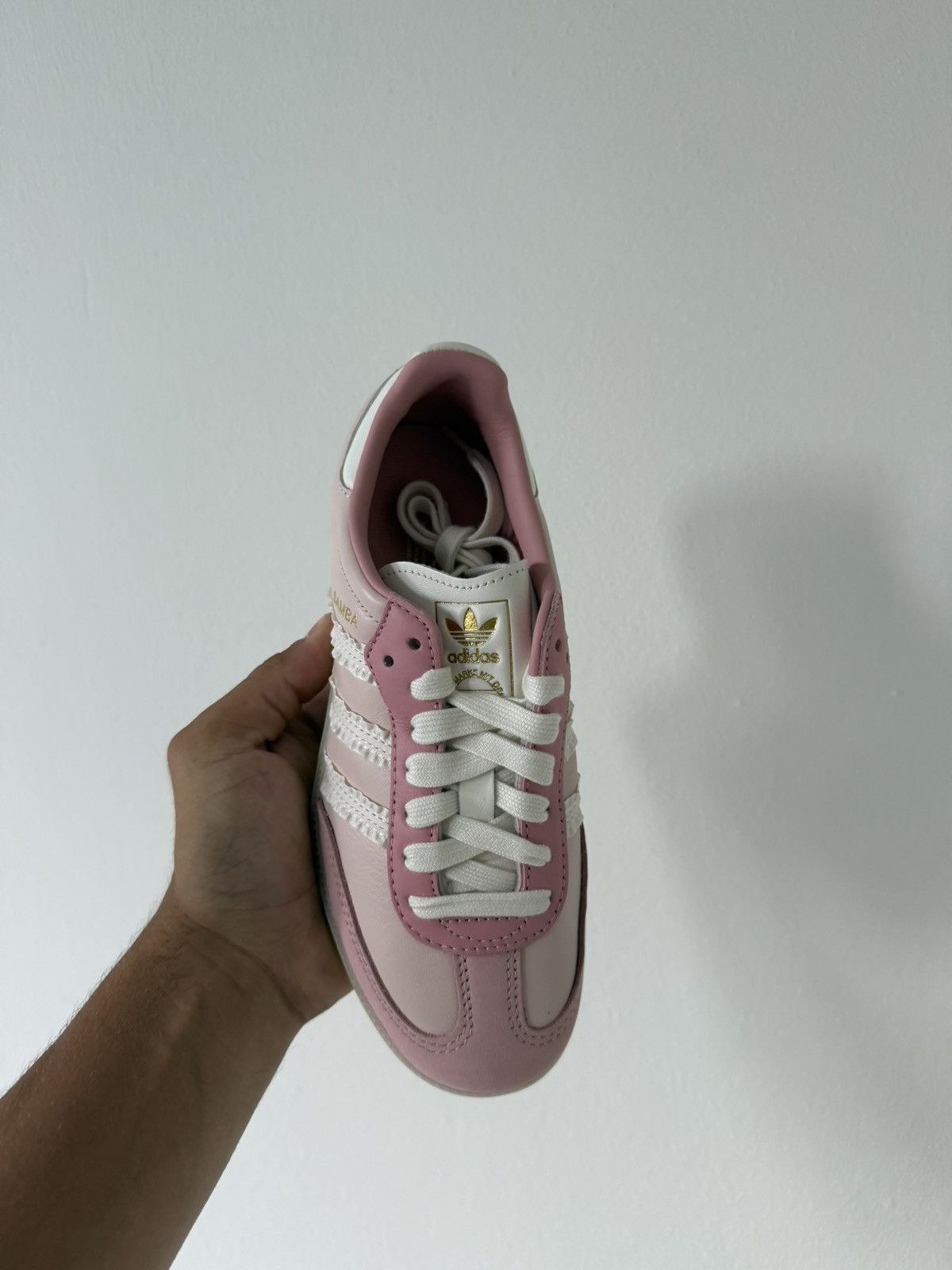 Adidas 🌸 Adidas Samba OG “Ruffle Stripes” Pink – Size EU 42 – New Size US 12 / IT 42 - 8 Thumbnail