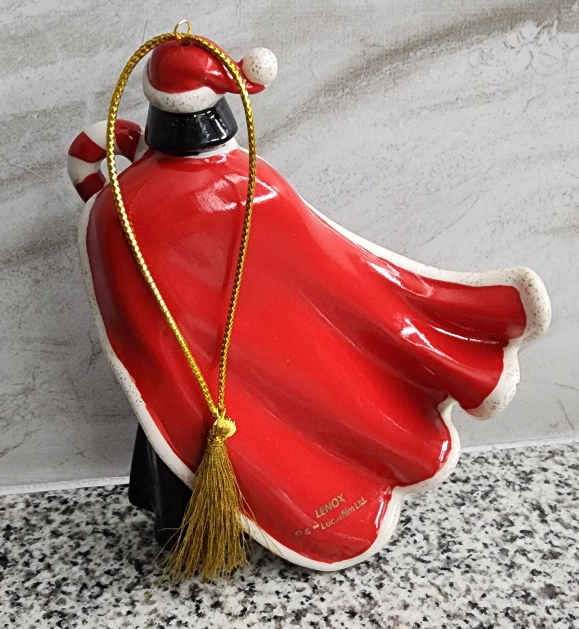 Disney NIB Lenox Disney Star Wars Darth Vader Candy Cane Ornament Size ONE SIZE - 4 Thumbnail
