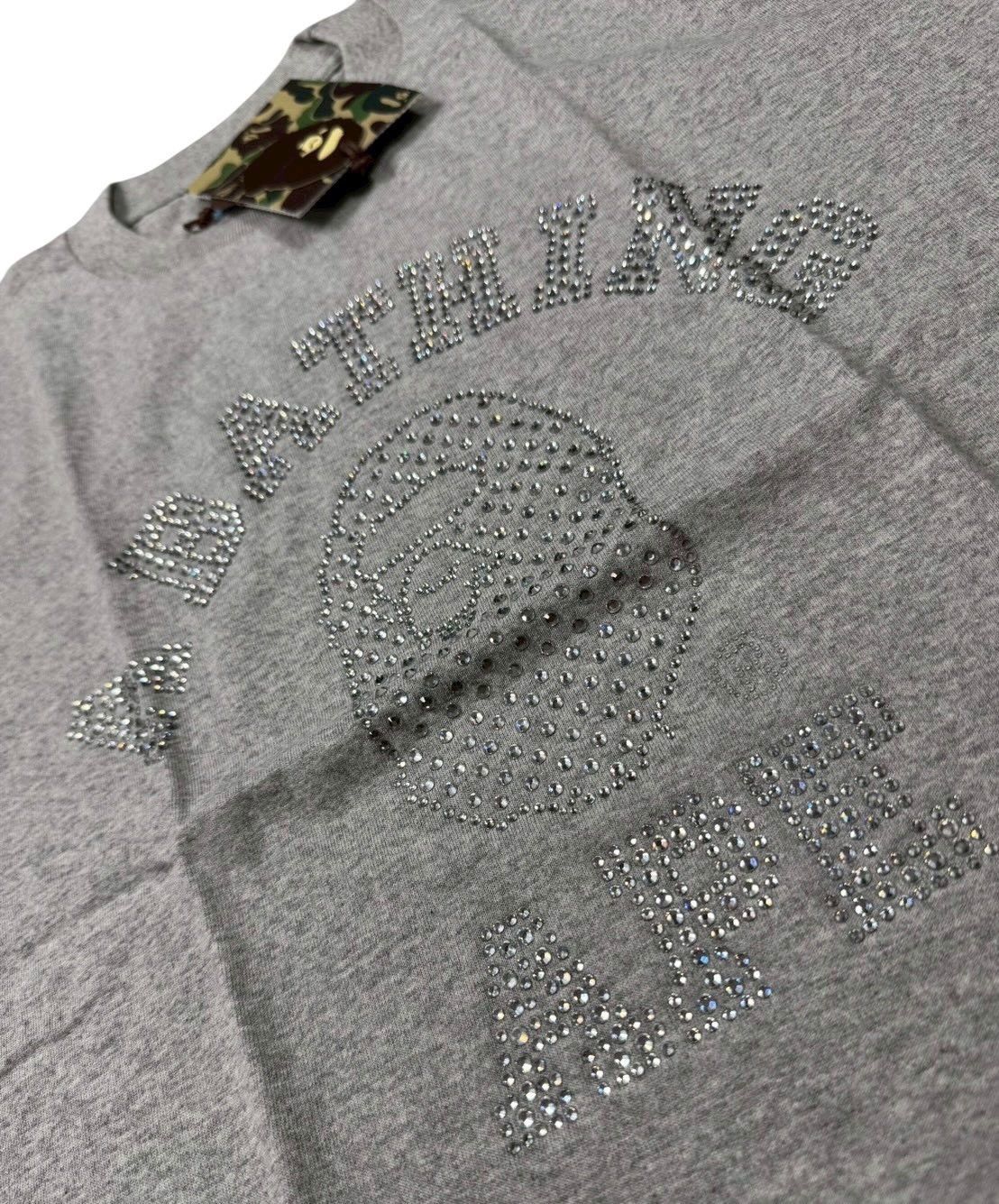 Bape BAPE Face Swarovski Gray Size US L / EU 52-54 / 3 - 2 Thumbnail