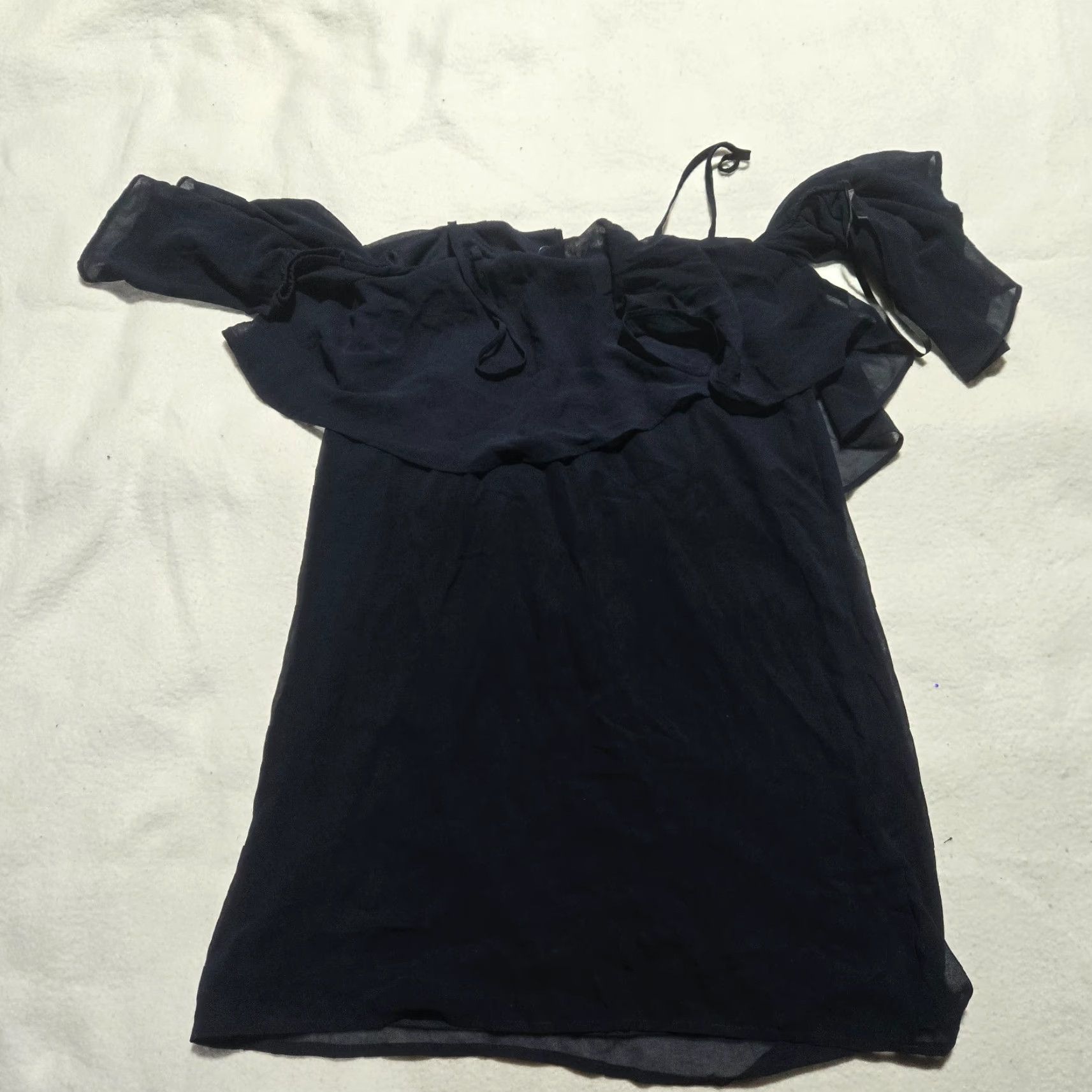 Vintage Nike Shirt Women S Spaghetti Strap Short Sleeve Blouse City Triangles Navy Blue All Seasons Solid Pattern Summer Spring Regular Fit tại US Size S / US 4 / IT 40 - 7 Thumbnail