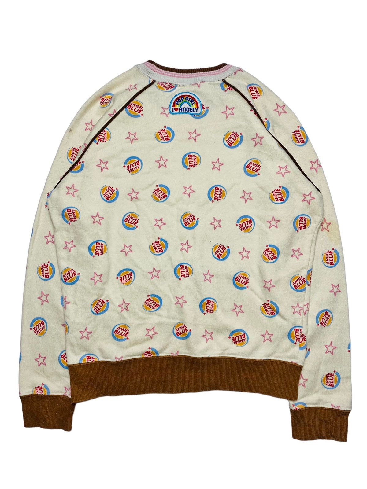 Angel Blue 2000s Angel Blue - Burger King Star Sweatshirt Size M / US 6-8 / IT 42-44 - 2 Thumbnail