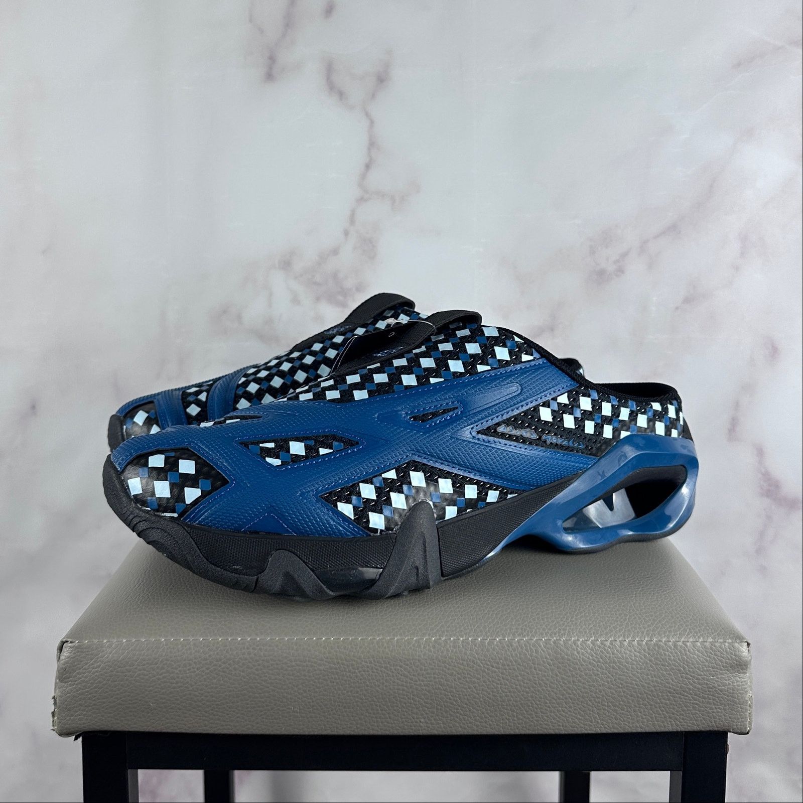 Asics × Kiko Kostadinov Novalis Gel-Styrax Graphite Grey Teal Mule Sneaker Size US 11.5 / EU 44-45 - 1 Thumbnail