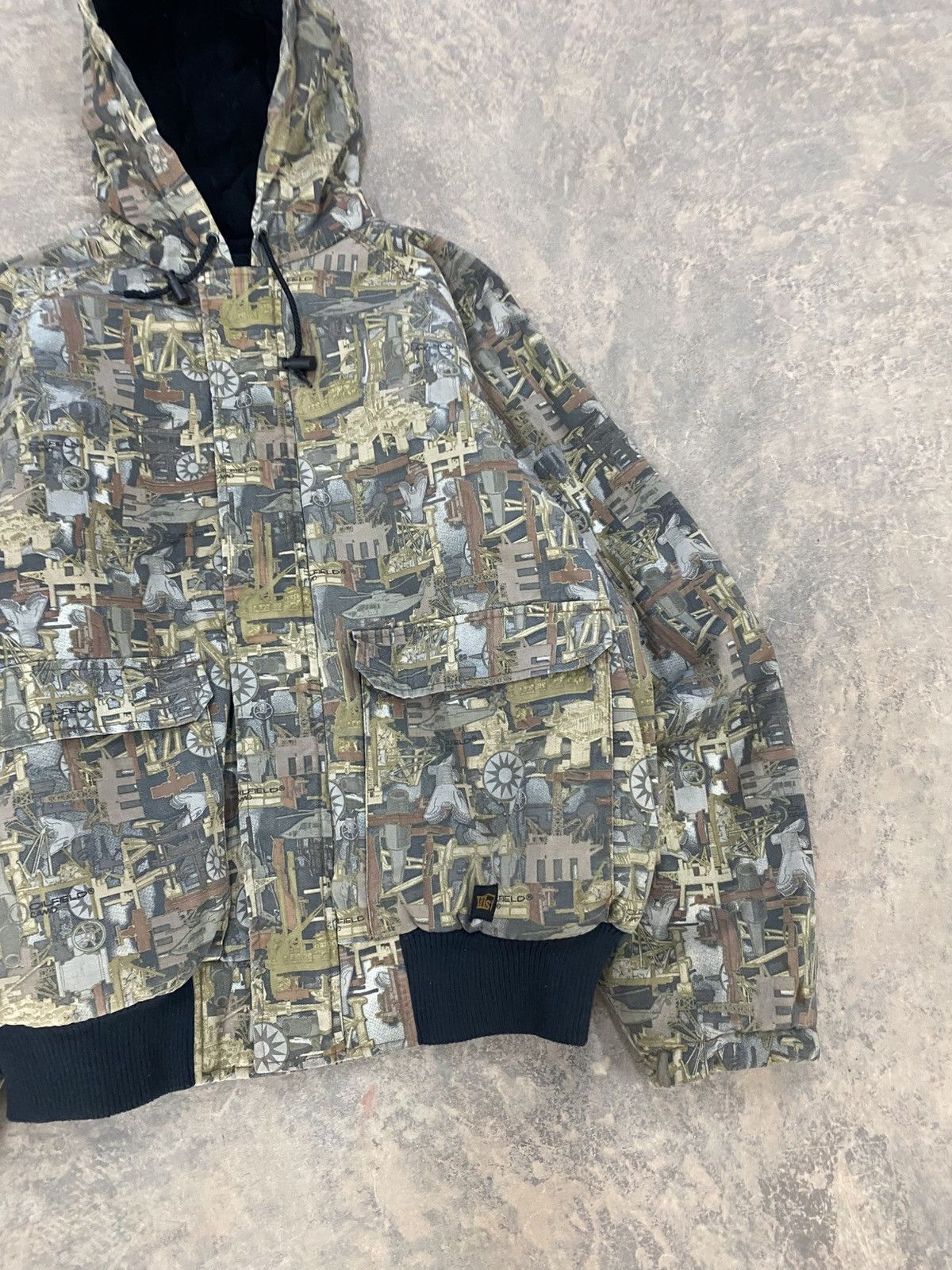 Vintage Walls Detroit Camo Hunting Jacket Winter Realtree 90s Flight Size US L / EU 52-54 / 3 - 3 Thumbnail