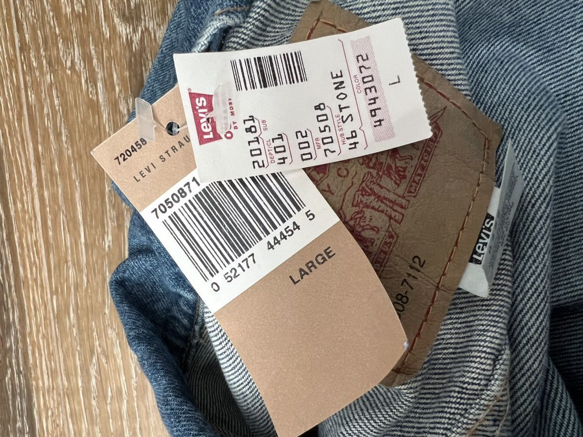 Levi's Levis denim trucker jacket Size US L / EU 52-54 / 3 - 3 Thumbnail