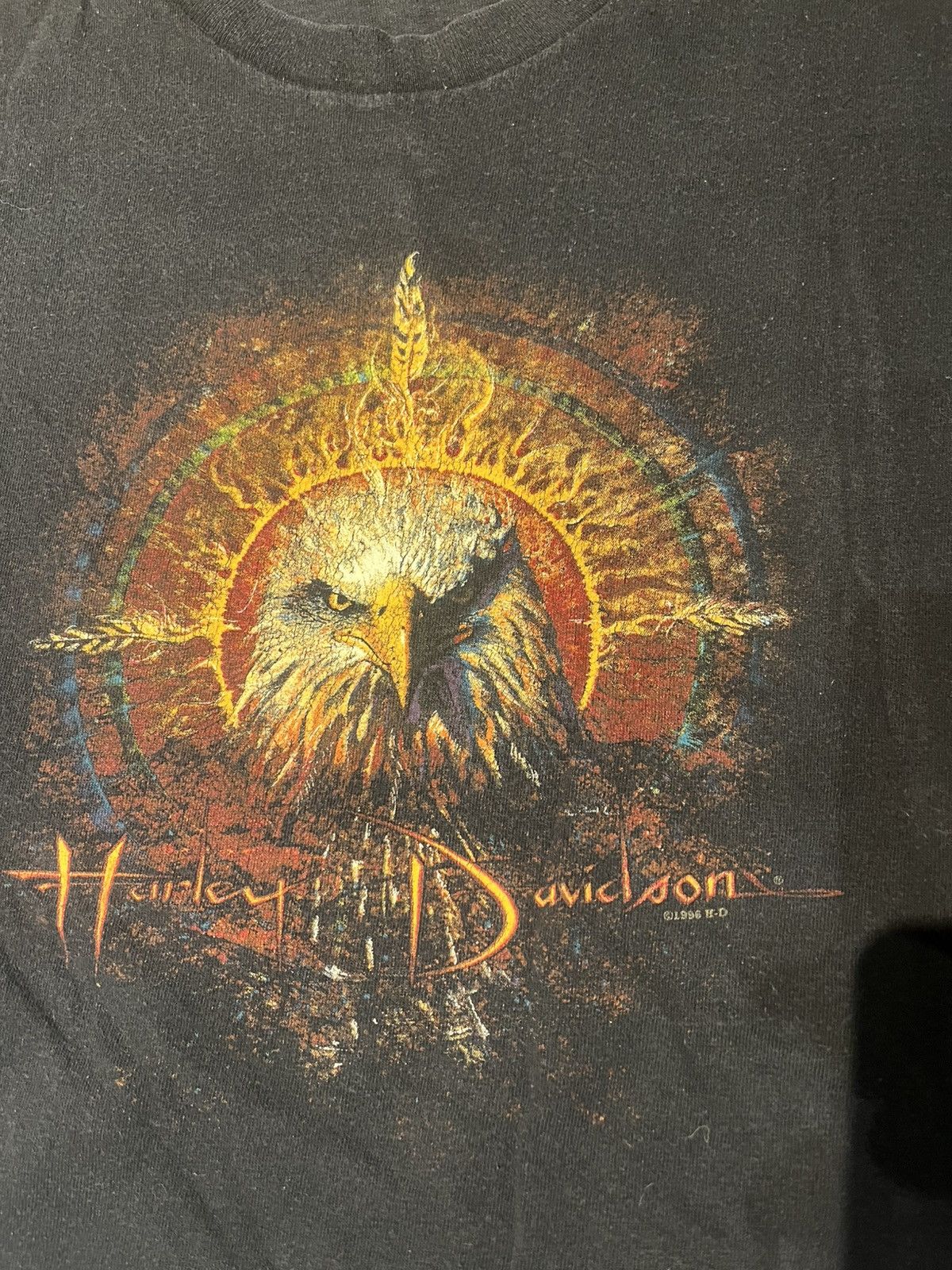 Harley Davidson Vintage Harley Davidson 1996 Size US L / EU 52-54 / 3 - 2 Thumbnail