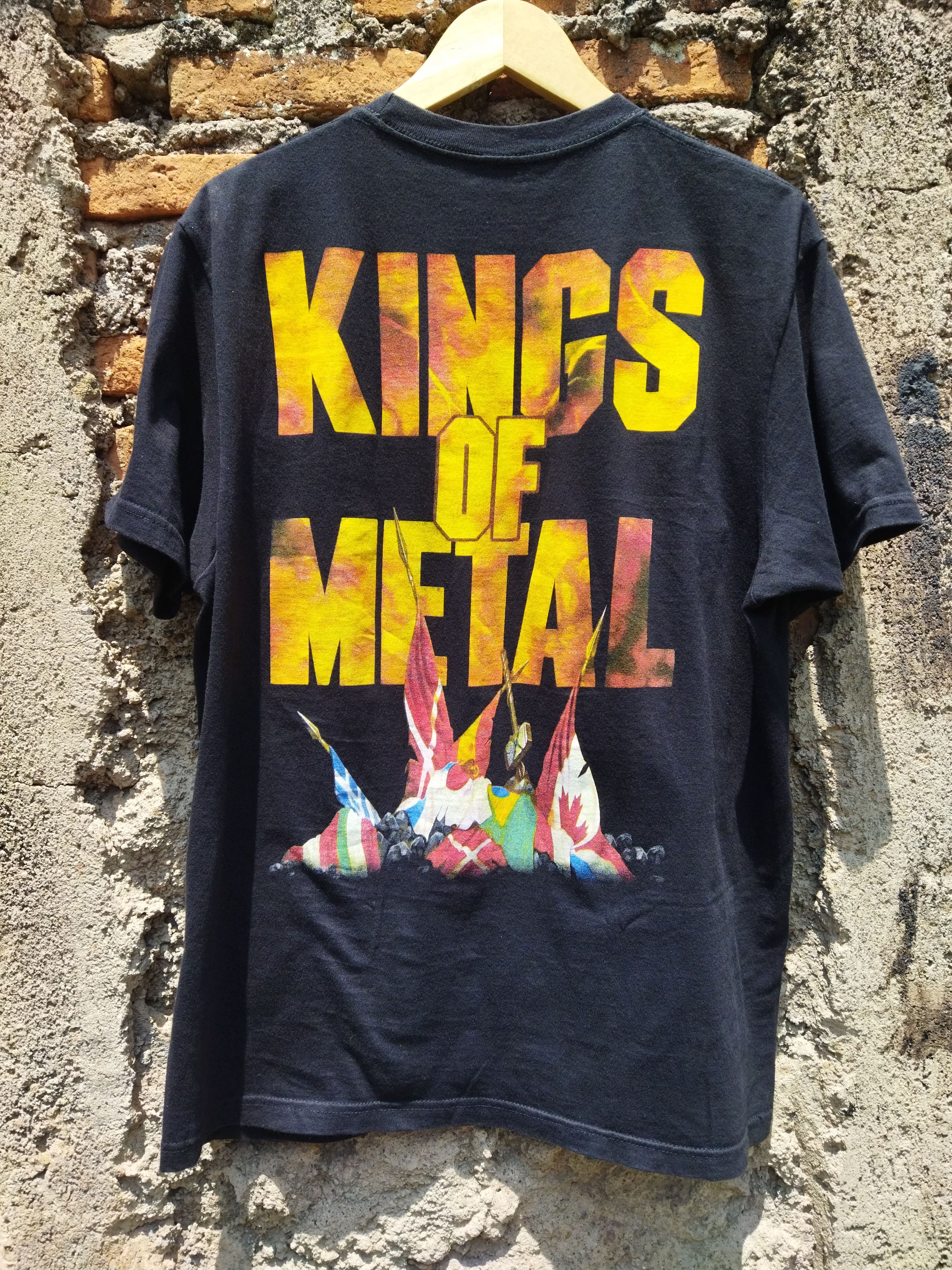 Band Tees MANOWAR Kings of metal Size US L / EU 52-54 / 3 - 3 Thumbnail