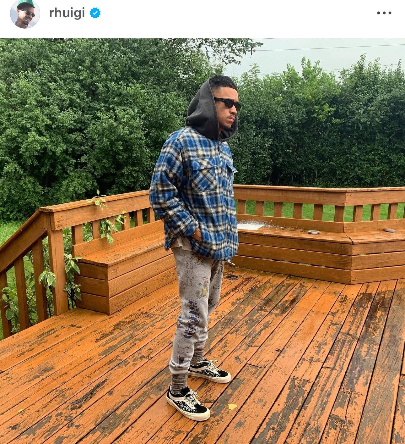 Rhude Rhude Plaid Trucker Jacket Size US M / EU 48-50 / 2 - 7 Thumbnail