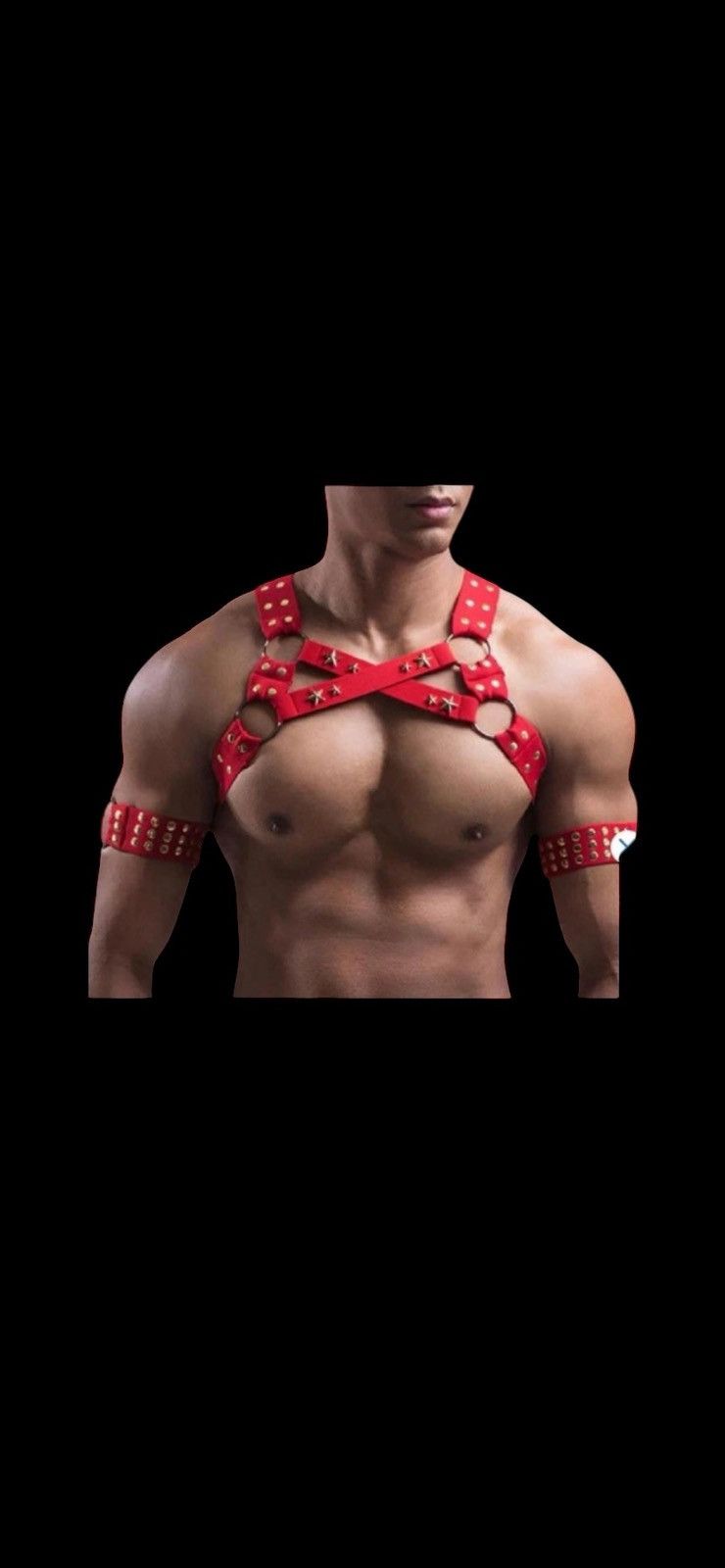 Other REd harness Custom Made To Order Size 34 - 1 Thumbnail
