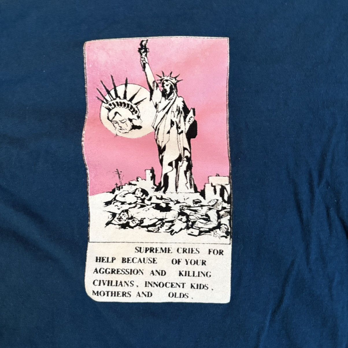 Supreme SUPREME T-SHIRT F/W 24’ - *WORN ONCE* Size US M / EU 48-50 / 2 - 2 Thumbnail