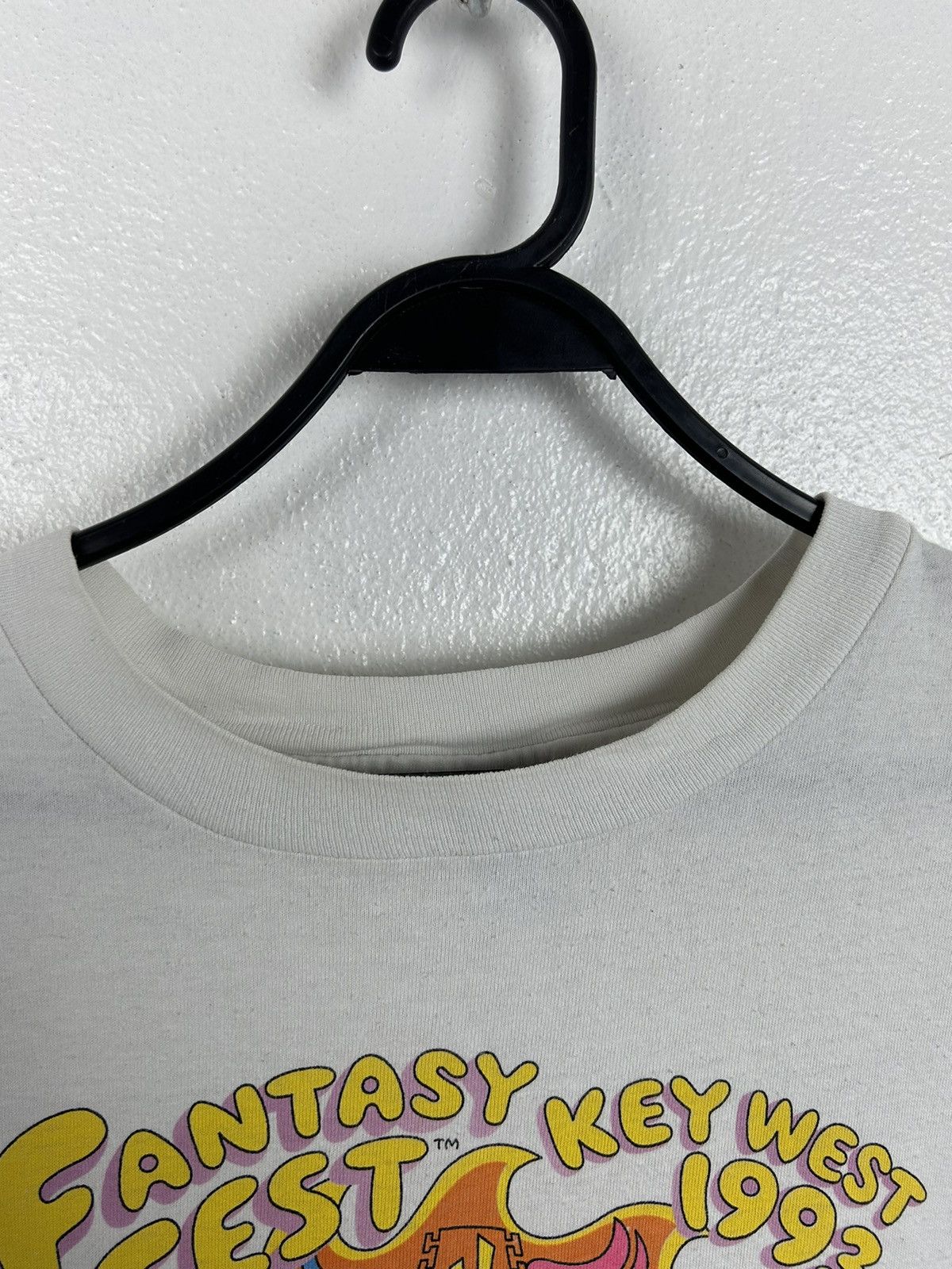 Vintage 90s Vintage Fantasy Fest Key West 1993 Lost In 60s Tee Size US XL / EU 56 / 4 - 7 Thumbnail