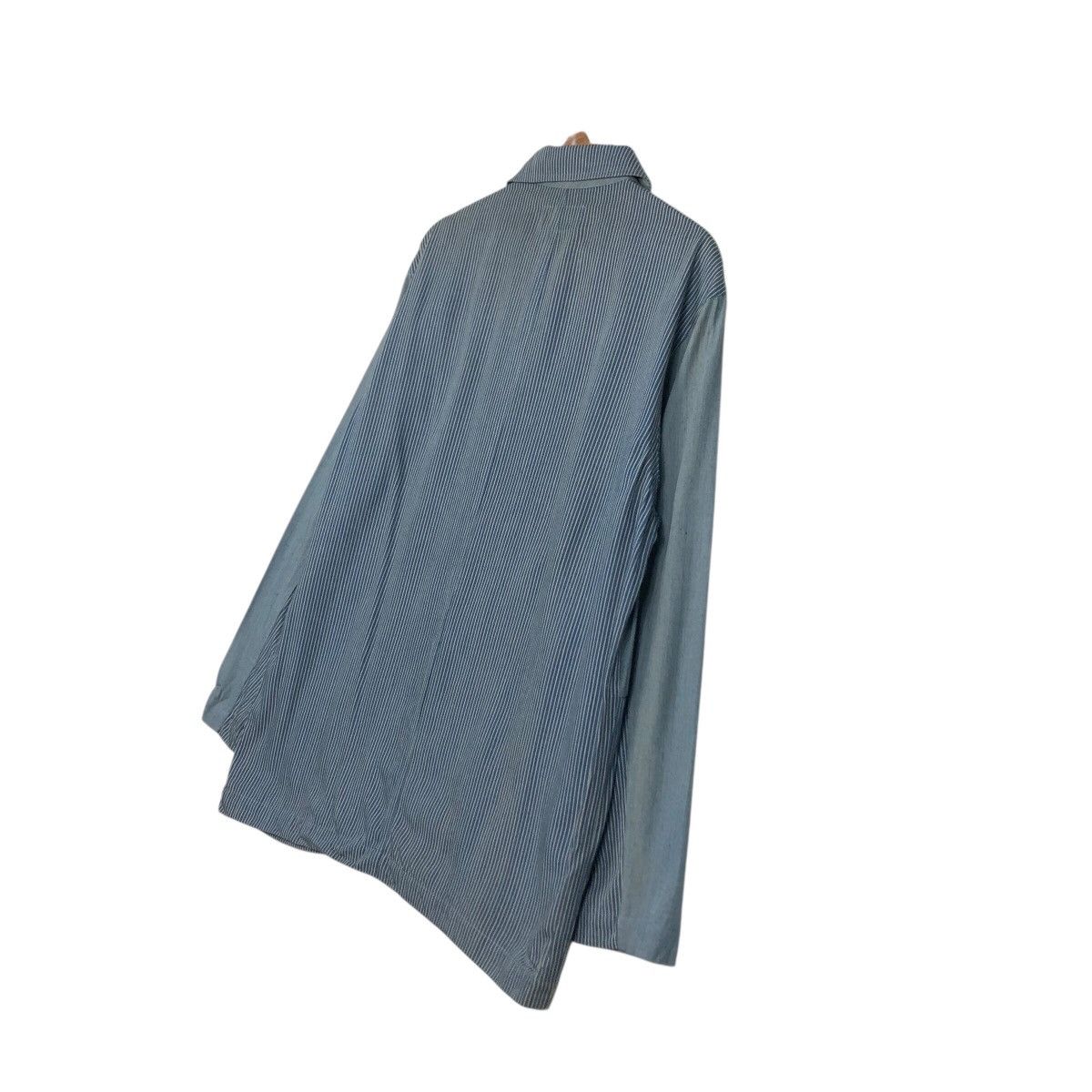 Japanese Brand Atelier SAB Multi-Stripe Work Jacket Hickory Issey Miyake Size US M / EU 48-50 / 2 - 11 Thumbnail