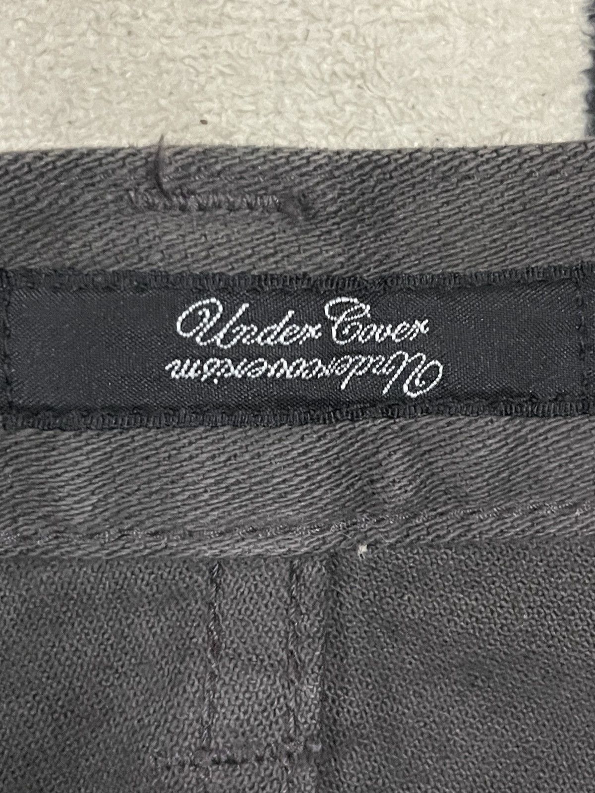 Jun Takahashi × Undercover Undercover Grey Distressed Skinny Jeans Size US 27 - 14 Thumbnail