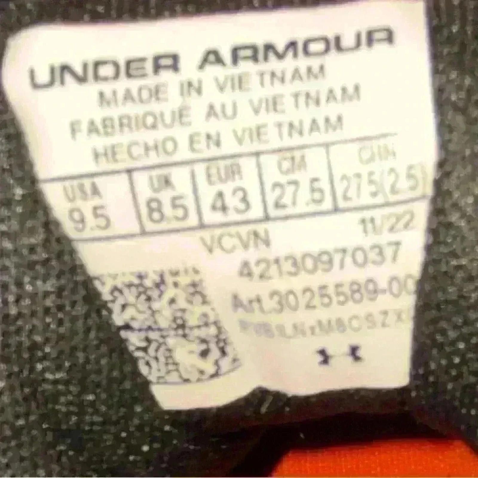 Under Armour Under Armor | Baseball Cleats | Size 9.5 Size US 9.5 / EU 42-43 - 5 Thumbnail