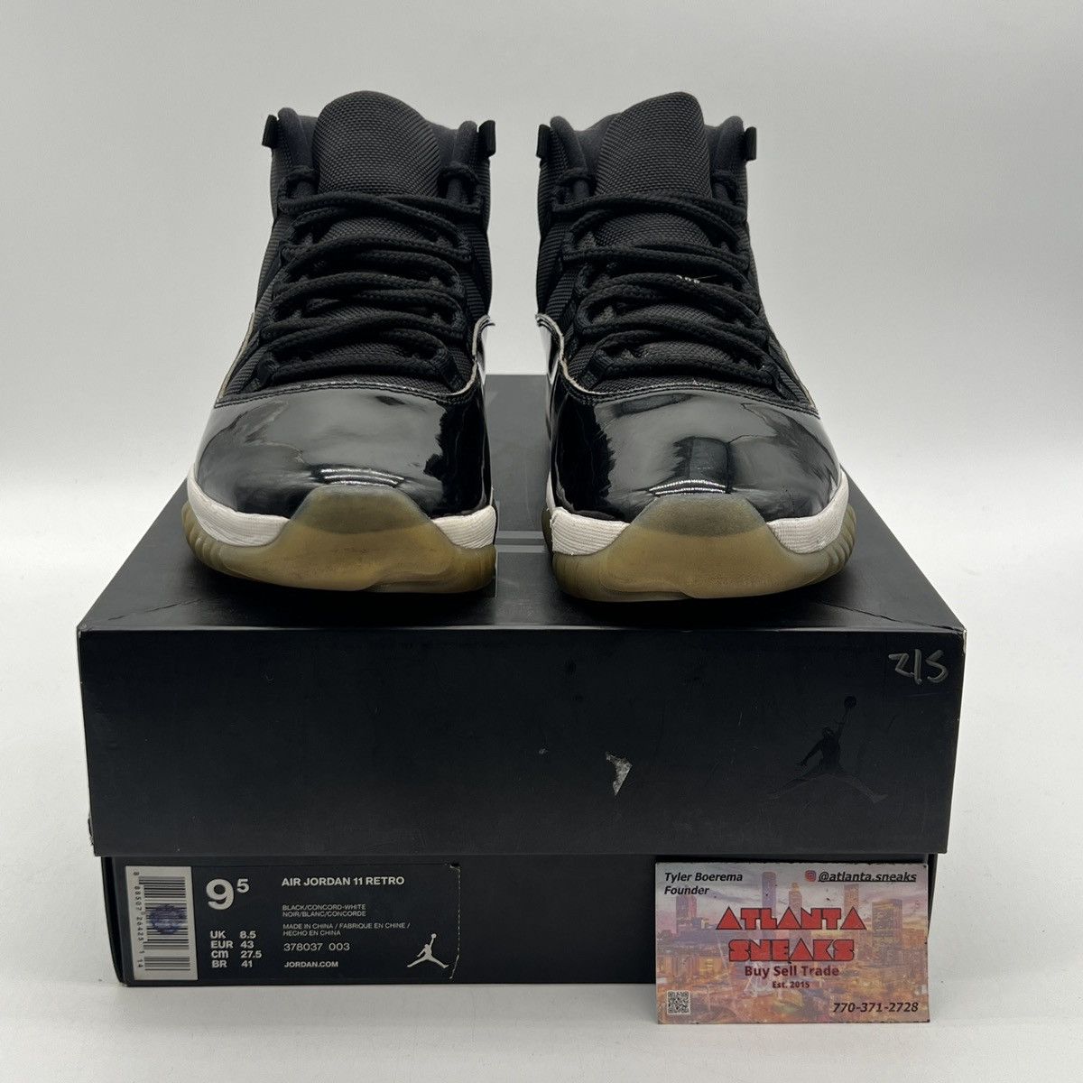 Jordan Brand Air Jordan 11 space jam Size US 9.5 / EU 42-43 - 2 Thumbnail