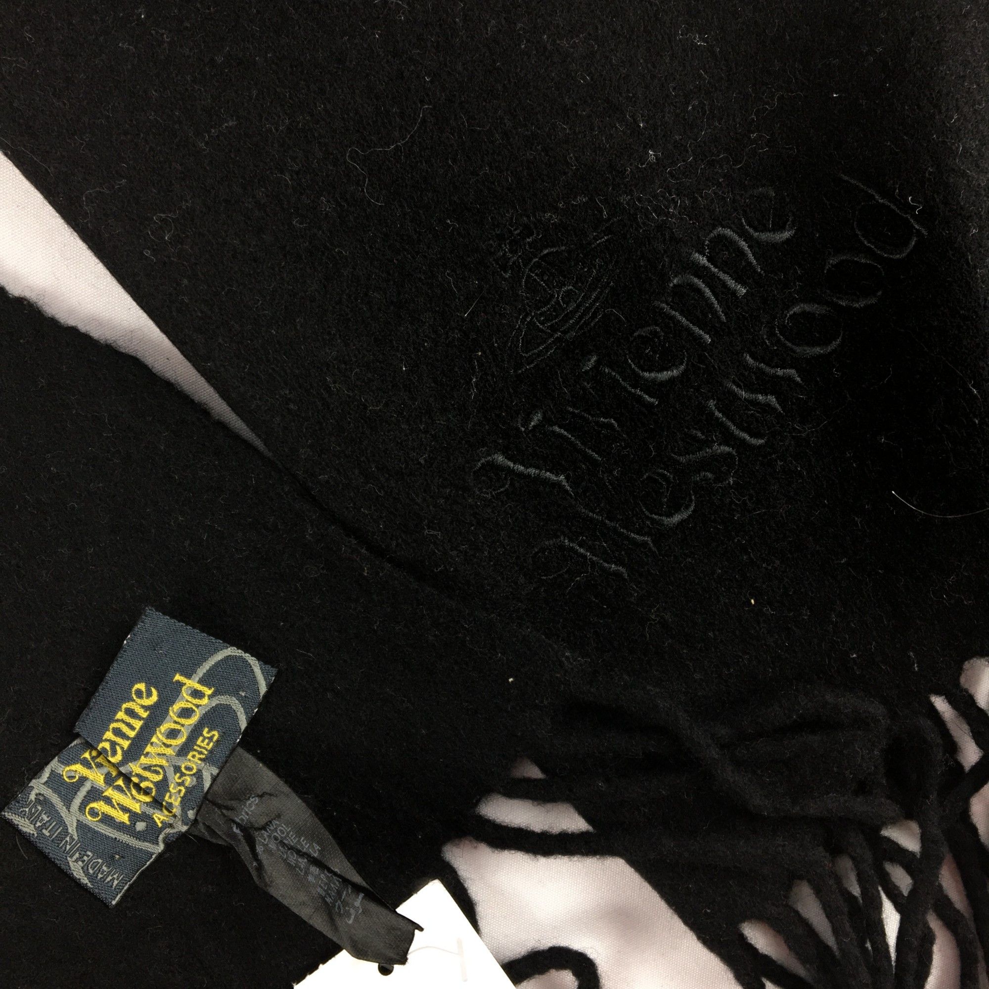 Vivienne Westwood Vintage Vivienne Westwood Scarf Muffler Orbs Wool Scarves Size ONE SIZE - 4 Thumbnail