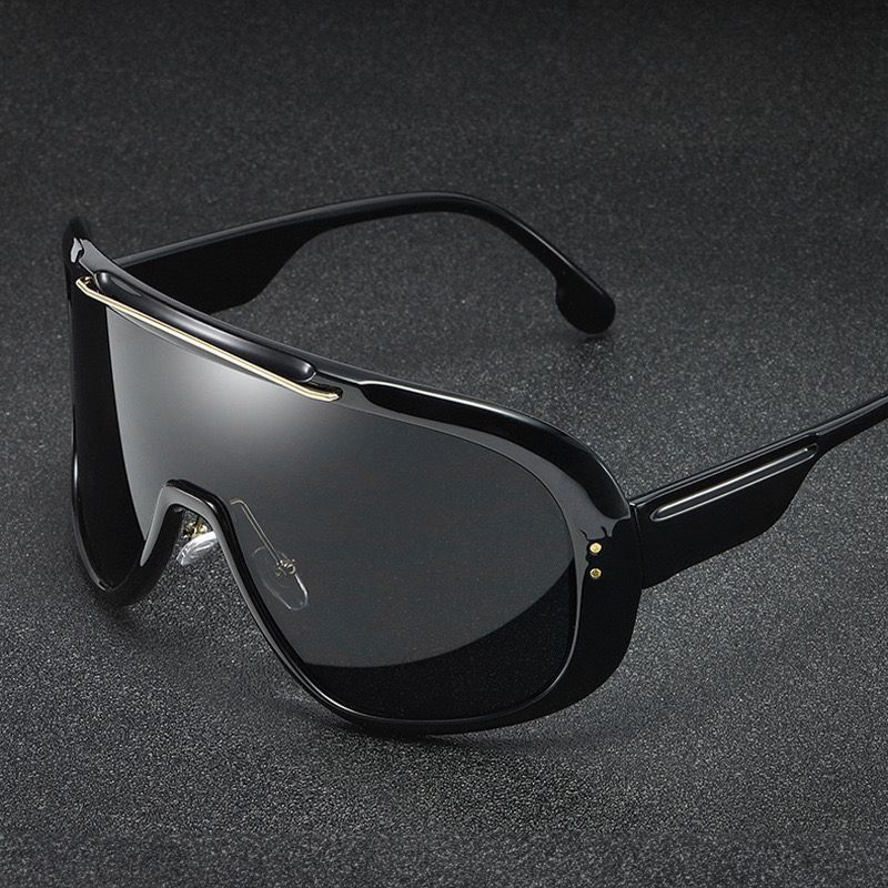 VIBE New Design Street ins style custom avant-garde sunglasses Size ONE SIZE - 1 Thumbnail