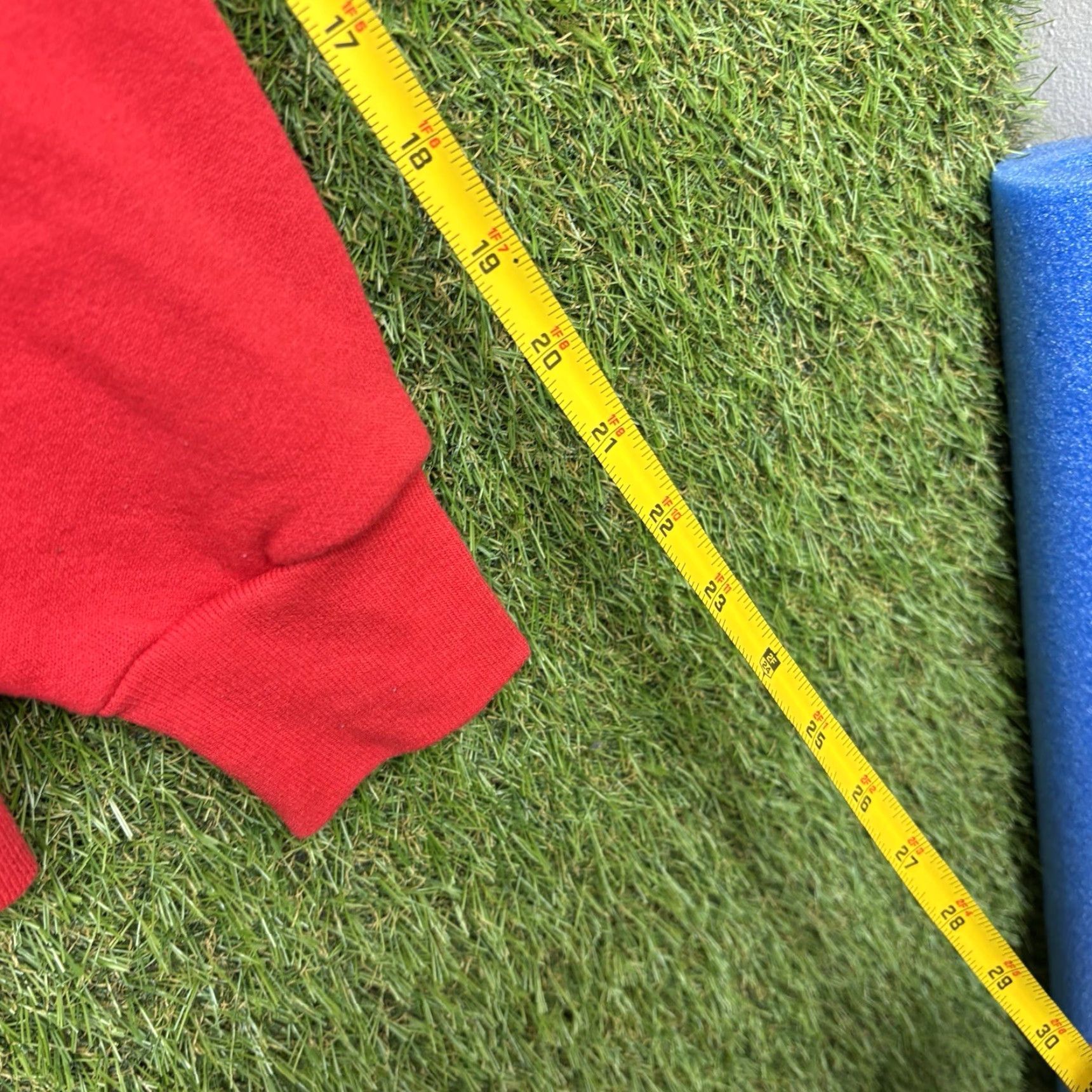 Russell Athletic VINTAGE Russell Athletic Sweatshirt Mens 2XL Red Crewneck 90s Pullover Cotton/Polyester Fleece Cotton Blend Long Sleeve Size US XXL / EU 58 / 5 - 7 Thumbnail