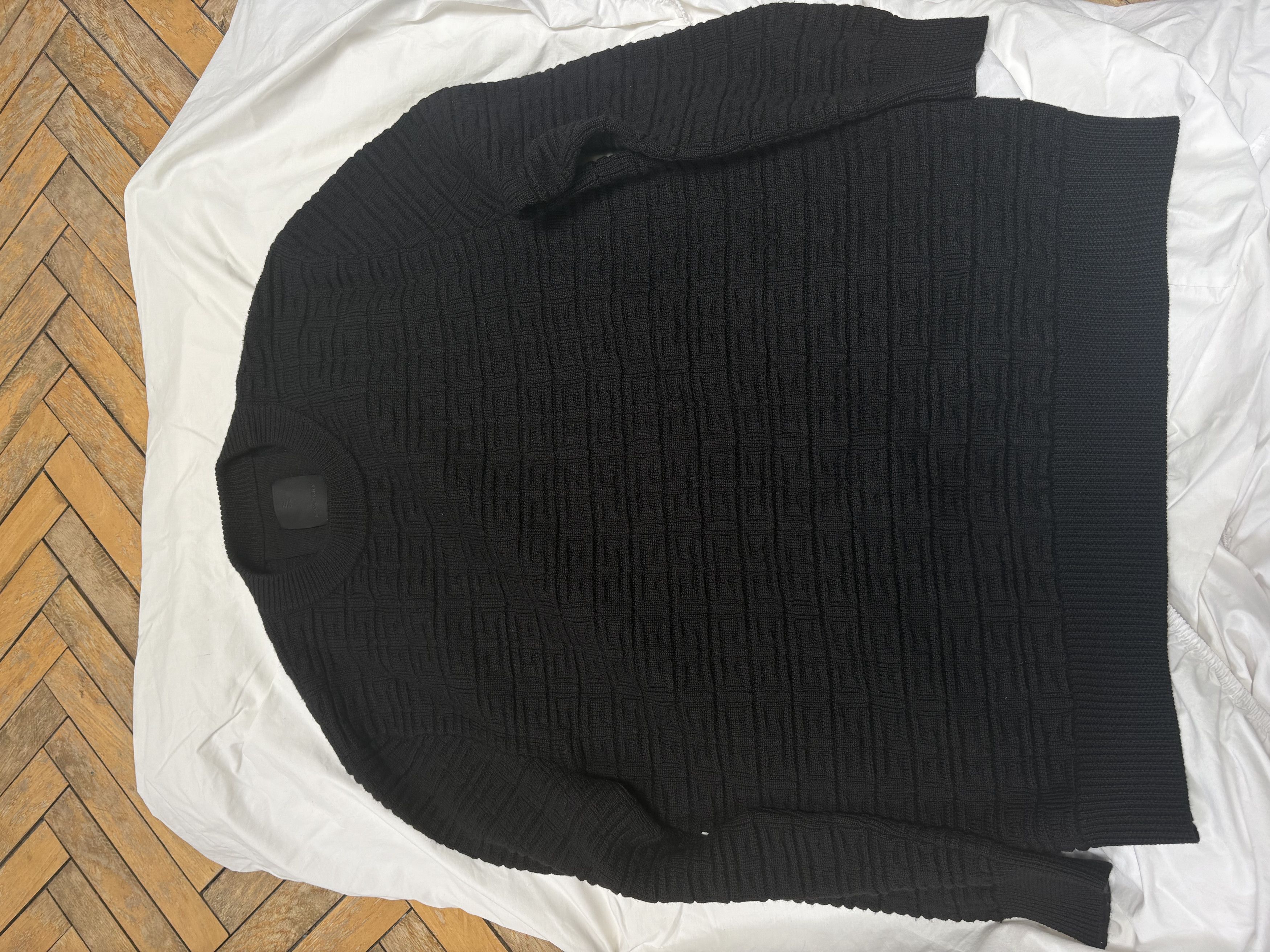 Givenchy Givenchy black 4G jacquard cotton jumper Size US L / EU 52-54 / 3 - 2 Thumbnail