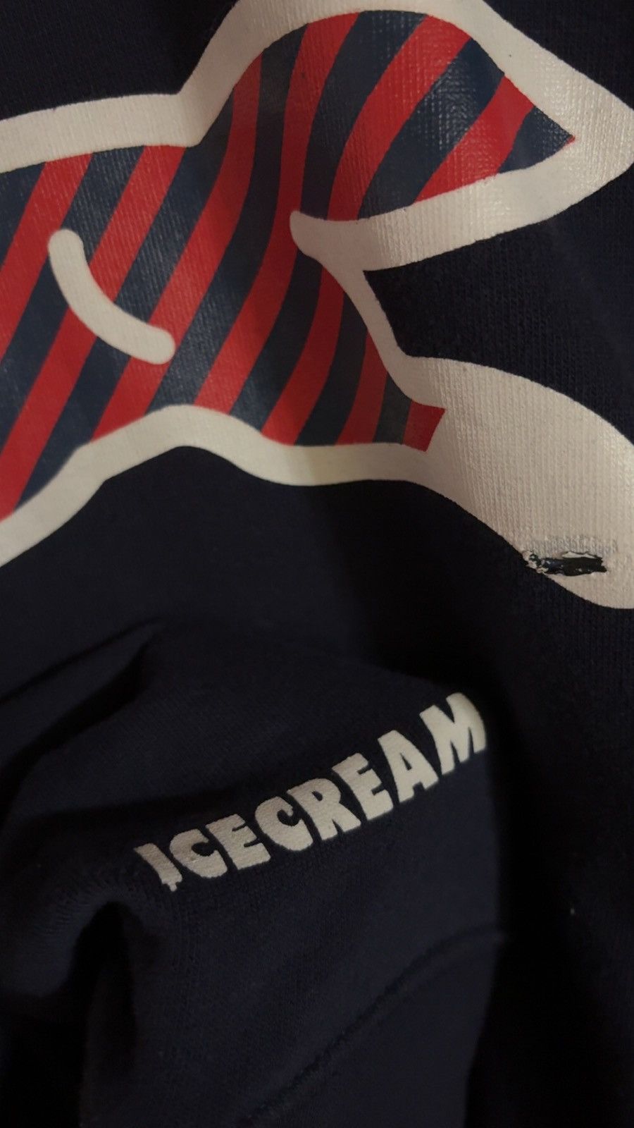 Icecream × Nigo Ice cream running dog navy / red crewneck Size US XL / EU 56 / 4 - 6 Thumbnail