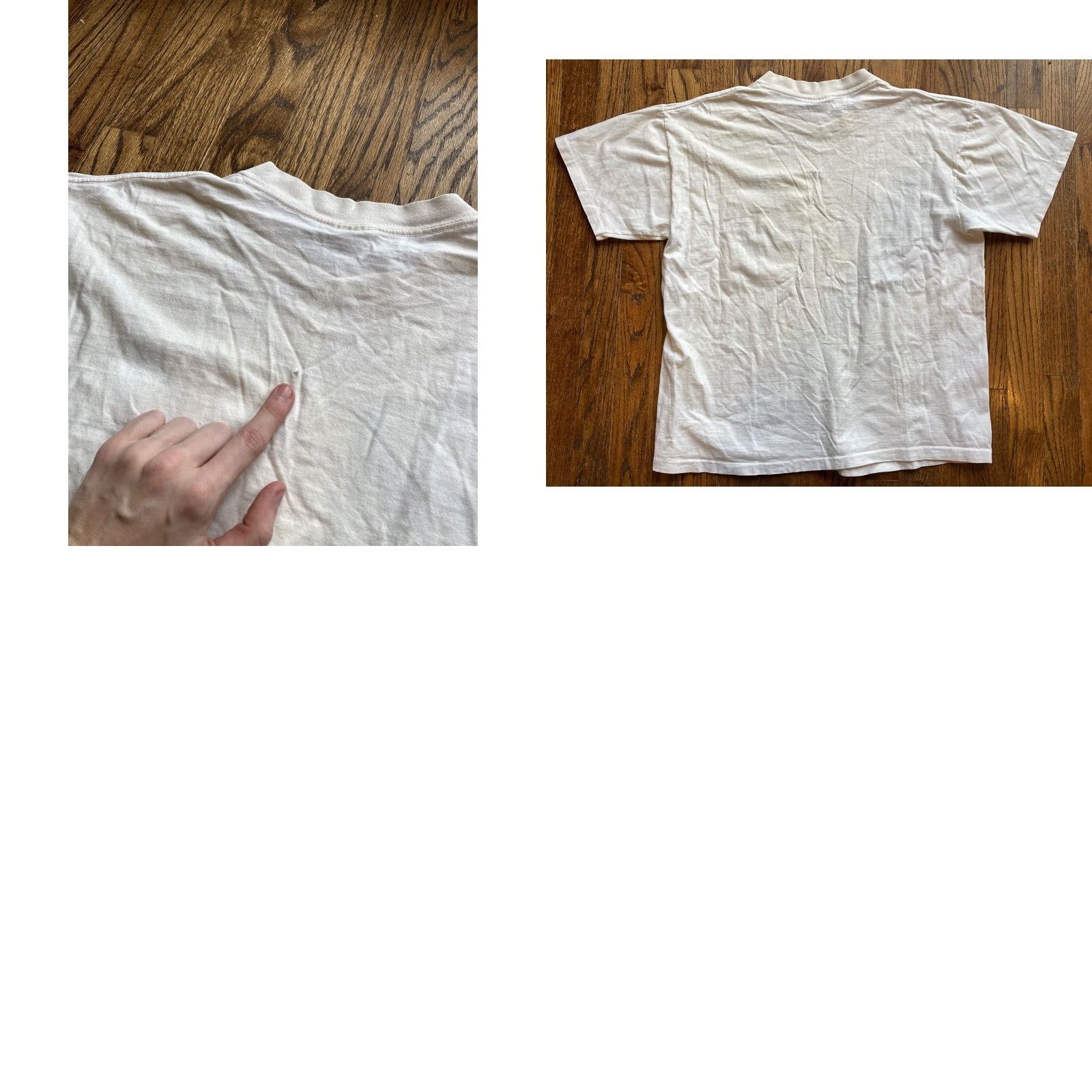 Vintage VINTAGE Eastcoast Sportswear Marker Man Superhero T Shirt Mens Large Single Stitch Comics USA 90s White Size US L / EU 52-54 / 3 - 8 Thumbnail