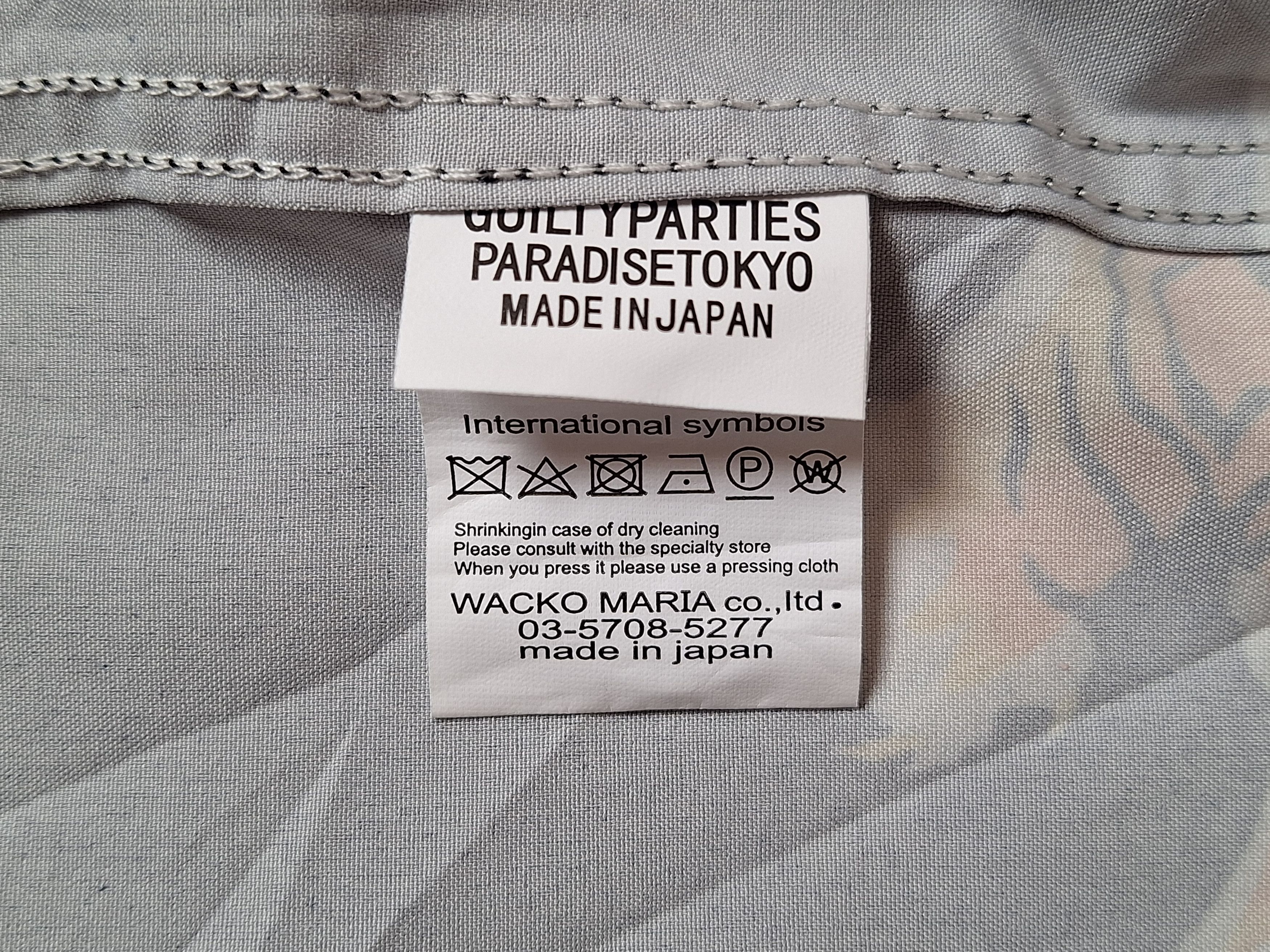 Wacko Maria THE GUILTY PARTIES WACKO MARIA Tiger Hawaiian Shirts Size US S / EU 44-46 / 1 - 6 Thumbnail