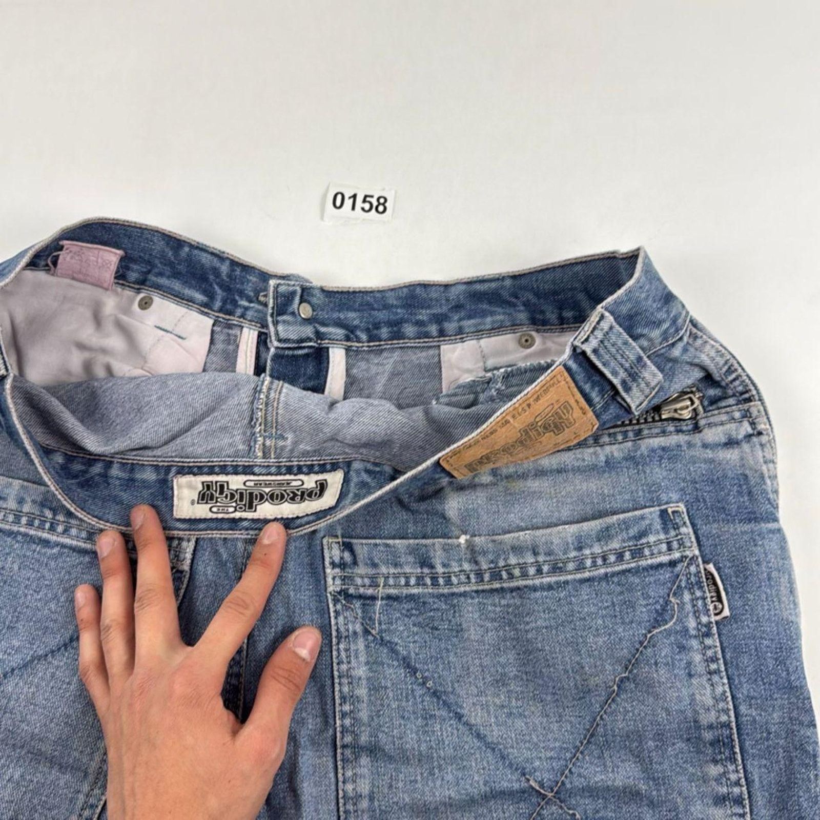 メンズ archive swagger grunge denim pants y2k