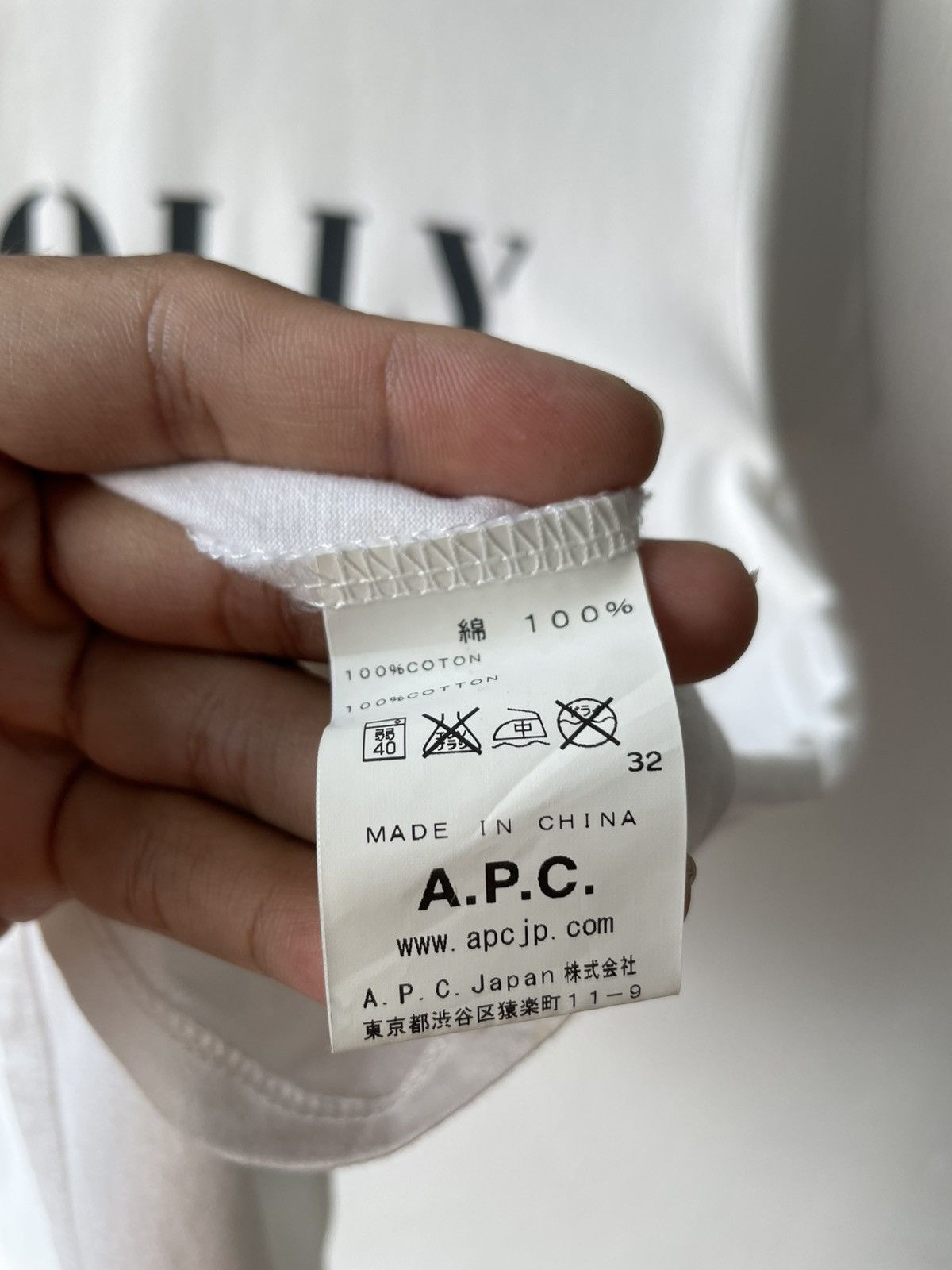 A.P.C. APC Polly White Tshirt Size US L / EU 52-54 / 3 - 8 Thumbnail