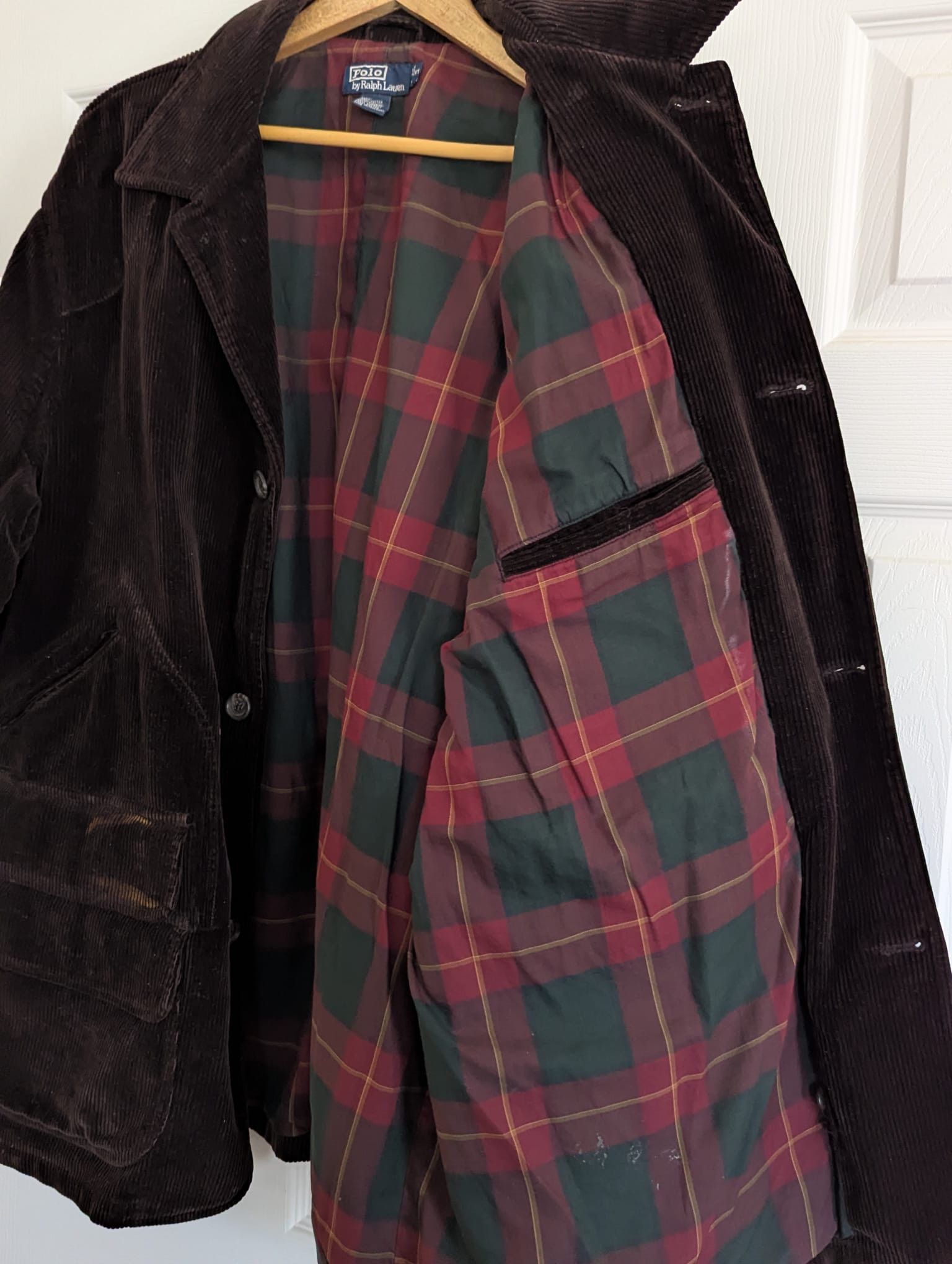 Polo Ralph Lauren Heavy coat ox-blood color Size 46L - 4 Thumbnail