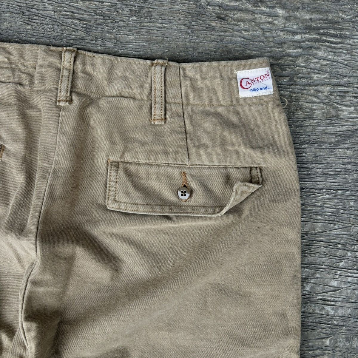 Japanese Brand × Vintage Vintage Canton overalls x niko and carpanter pant Size US 31 - 4 Thumbnail
