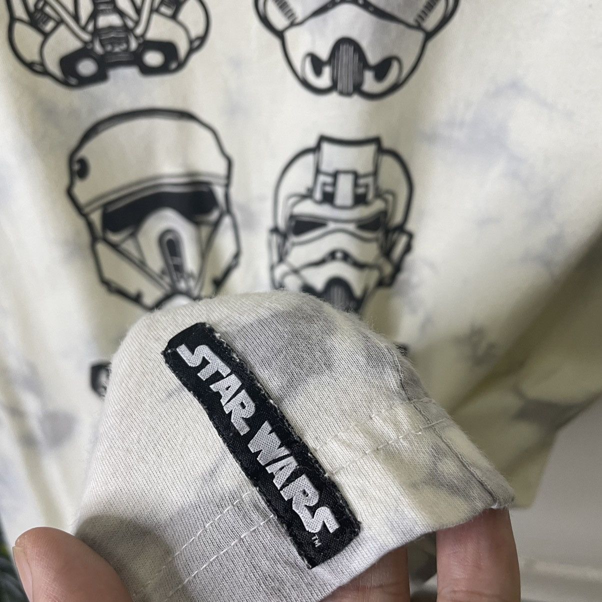 Japanese Brand × Star Wars × Uniqlo Uniqlo x Star Wars Elite Force Tie Dye Collaboration T Shirt Size US L / EU 52-54 / 3 - 4 Thumbnail