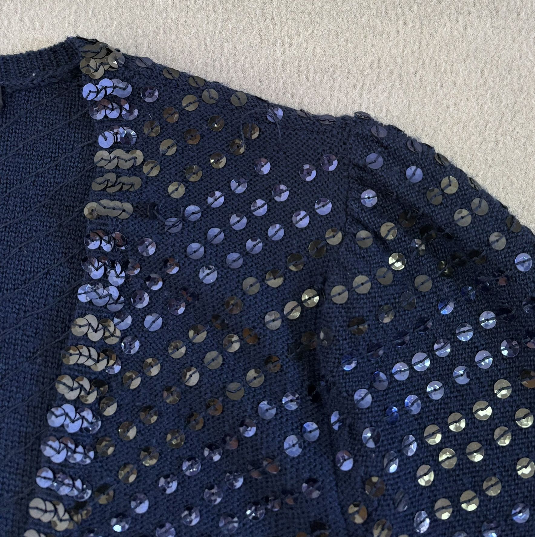 Marc by Marc Jacobs Marc By Marc Jacobs 100%Wool Cardigan Sequins Medium Size M / US 6-8 / IT 42-44 - 7 Thumbnail