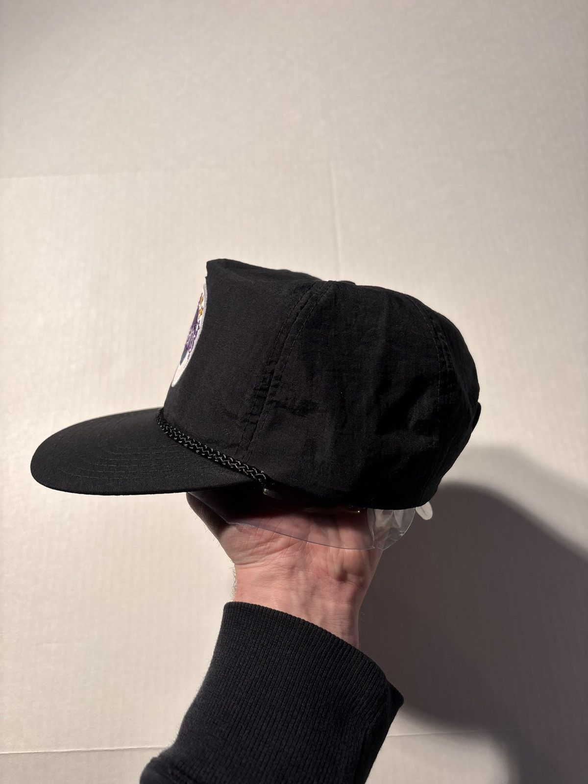 Vintage Vtg Harrah’s Casino 90’s Rope Trucker Black SnapBack Size ONE SIZE - 4 Thumbnail