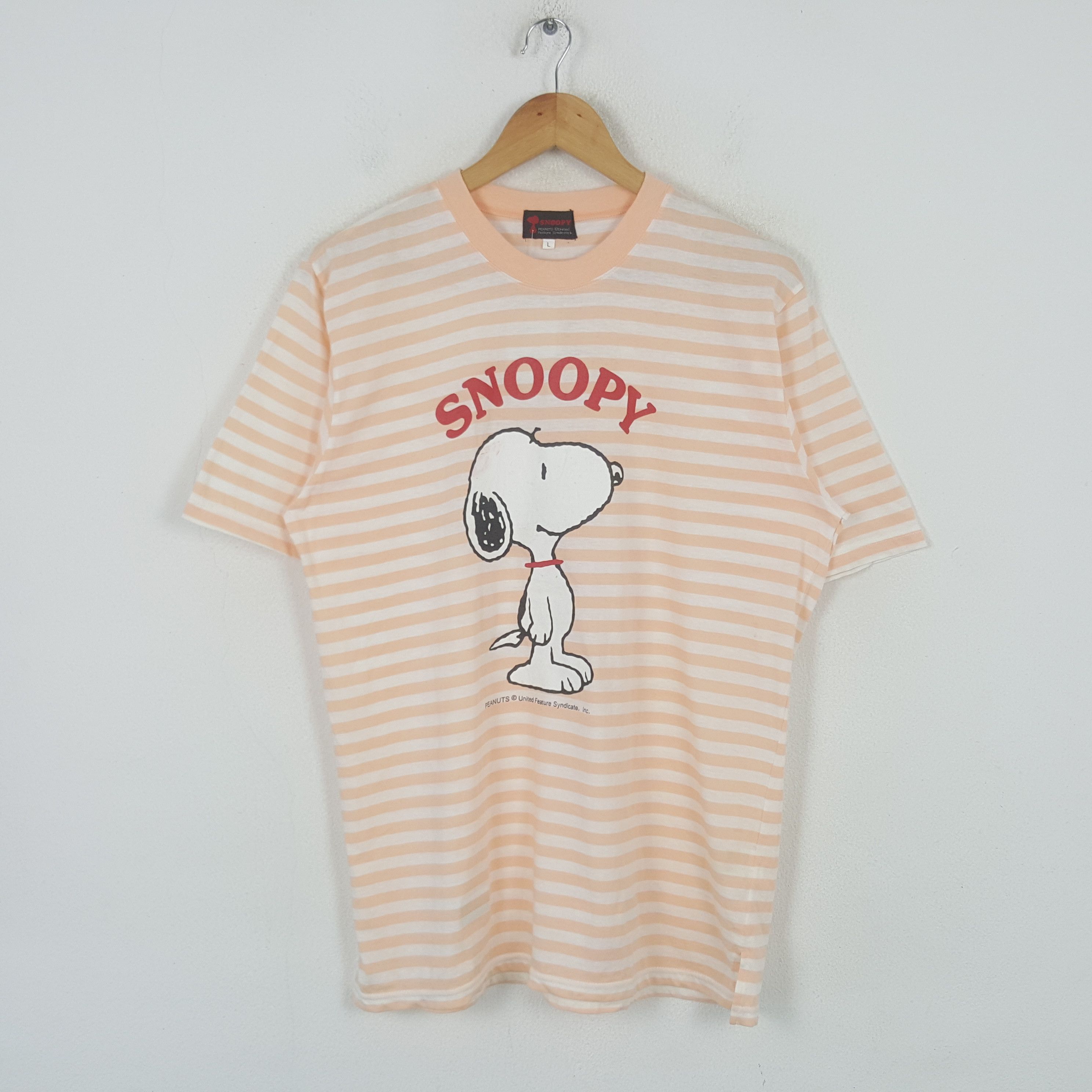 Peanuts Vintage Snoopy Peanuts American Cartoon Tshirt RR23 Size US L / EU 52-54 / 3 - 1 Thumbnail