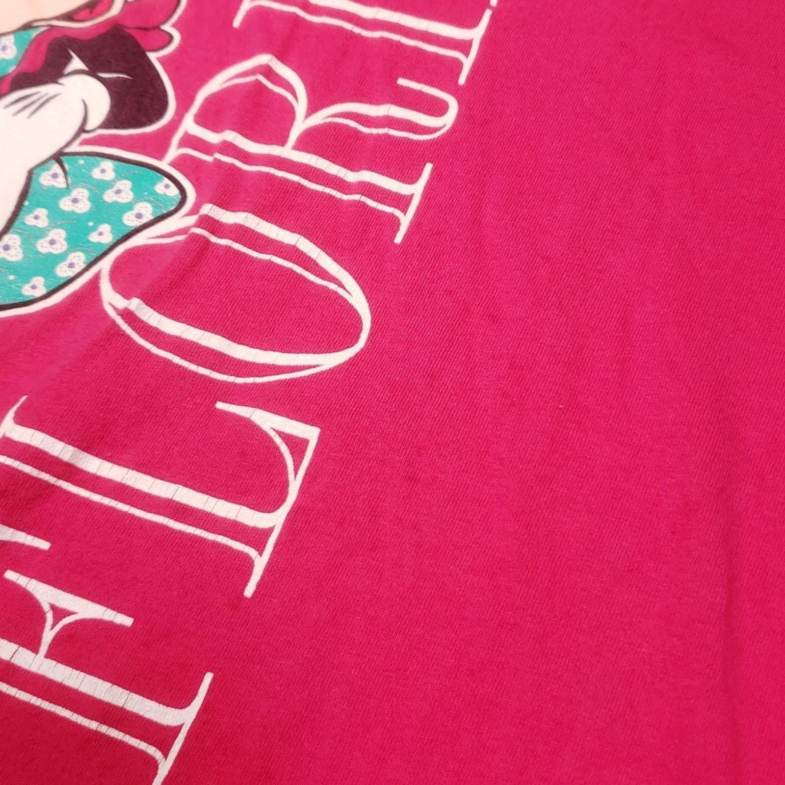 Mickey Unlimited Vintage 90s Mickey Unlimited Minnie Florida tee Womens Large Size L / US 10 / IT 46 - 5 Thumbnail