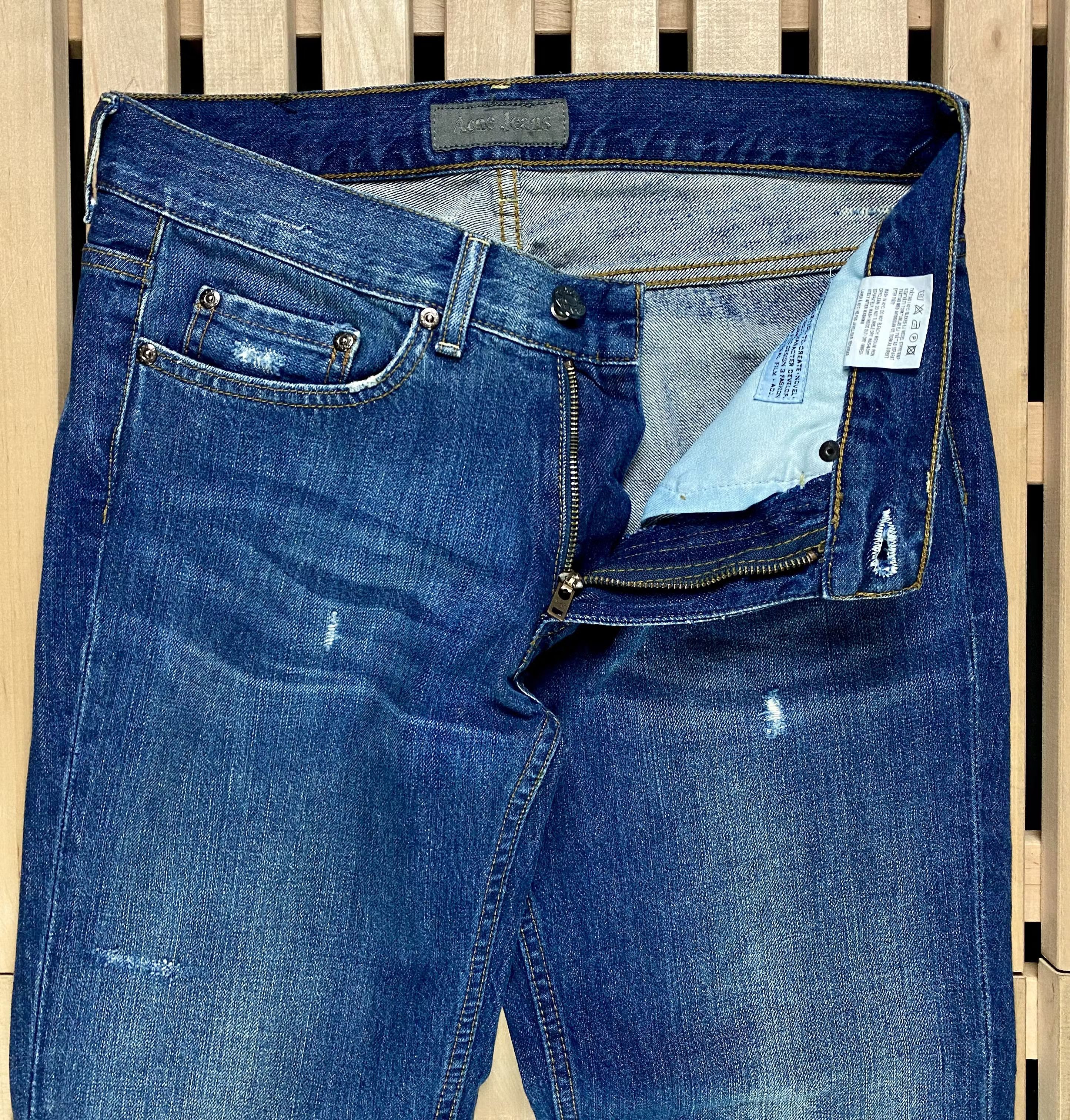 Acne Studios Mens Jeans Denim Acne Jeans Size 31 Size US 31 - 4 Thumbnail