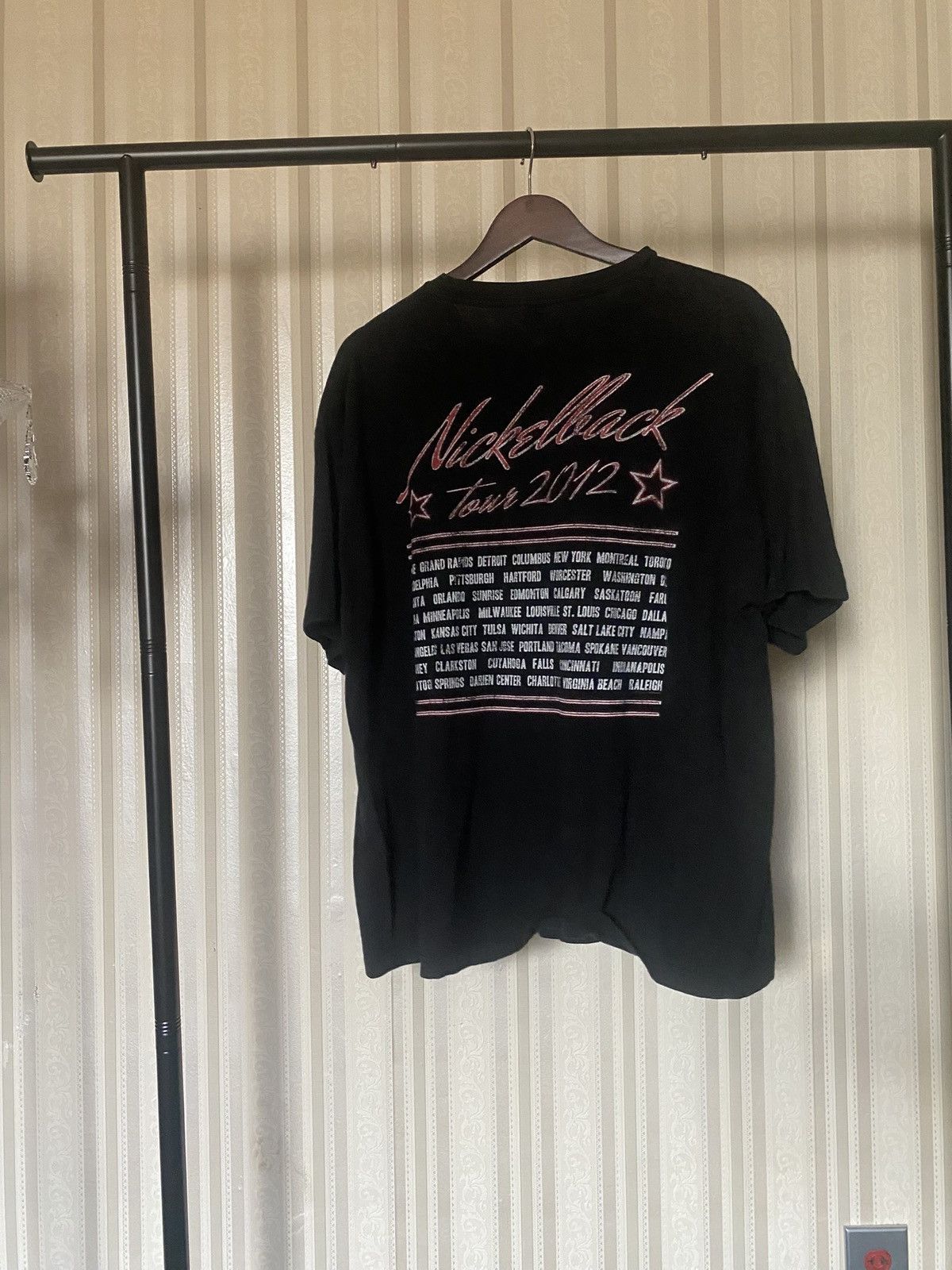 Band Tees Nickelback 2012 tour band tee Size US L / EU 52-54 / 3 - 2 Thumbnail