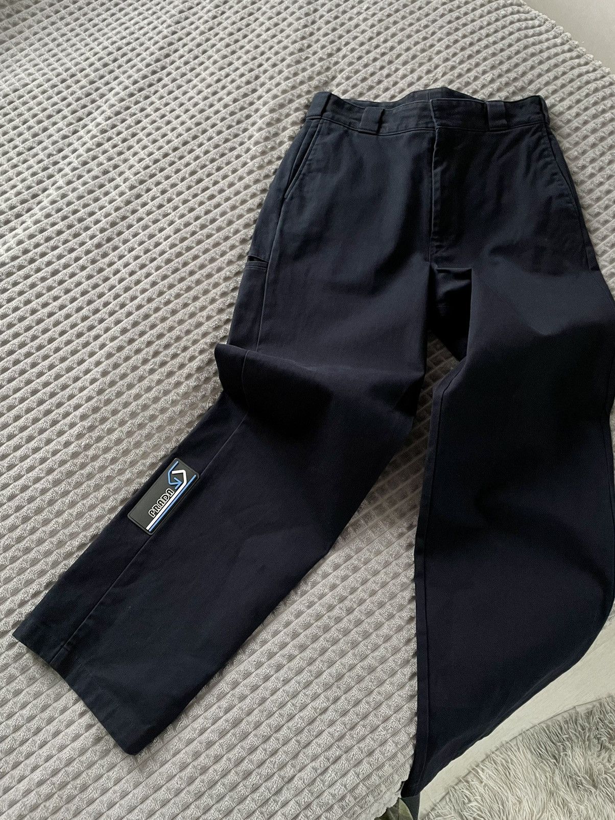 Prada Prada Carpenter Patch Logo Heavyweight Pant Trousers Size M Size US 32 / EU 48 - 3 Thumbnail
