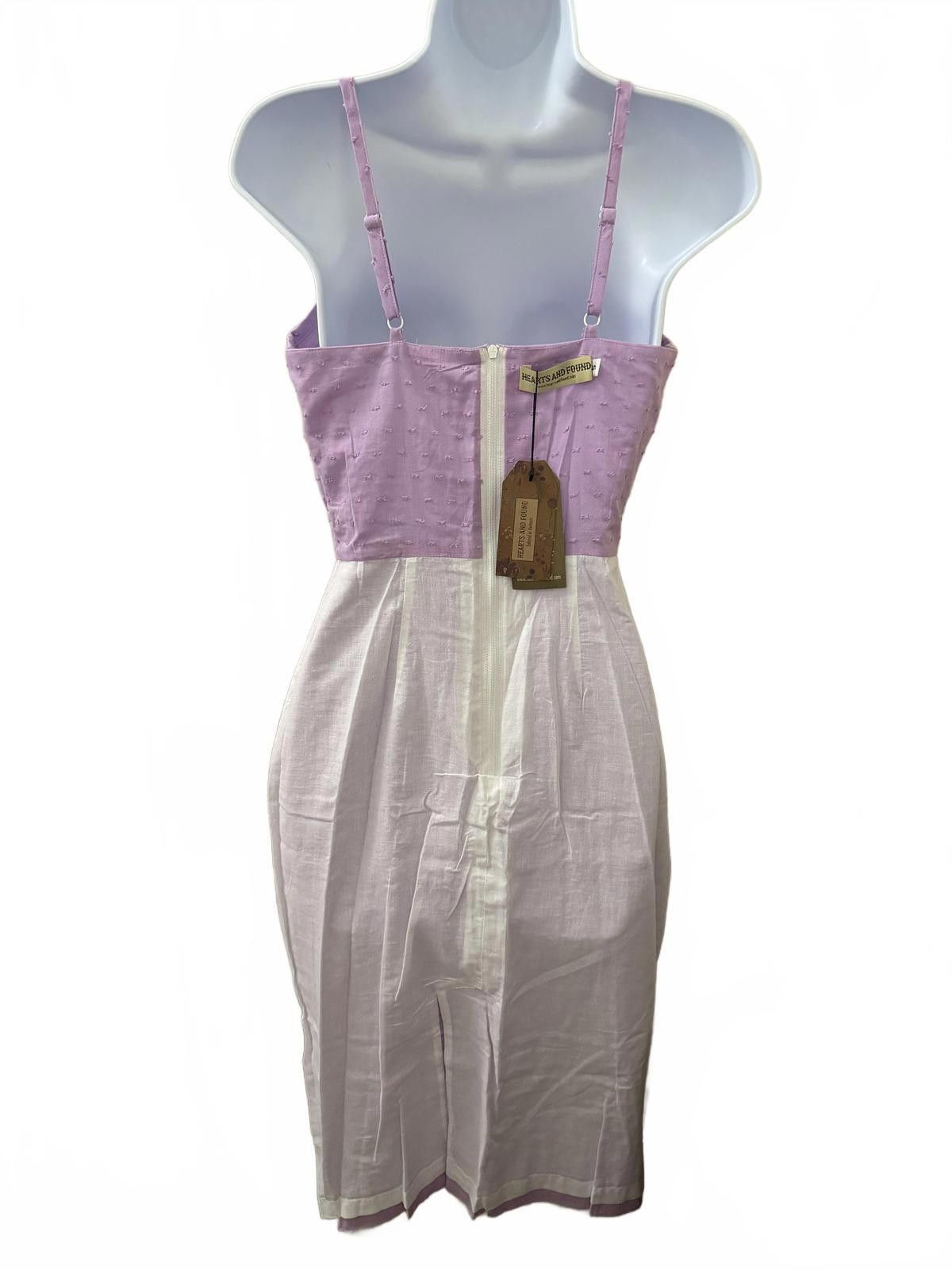 Other HEARTS & FOUND Bettie Dress in Lavender (SMALL) Size S / US 4 / IT 40 - 6 Thumbnail