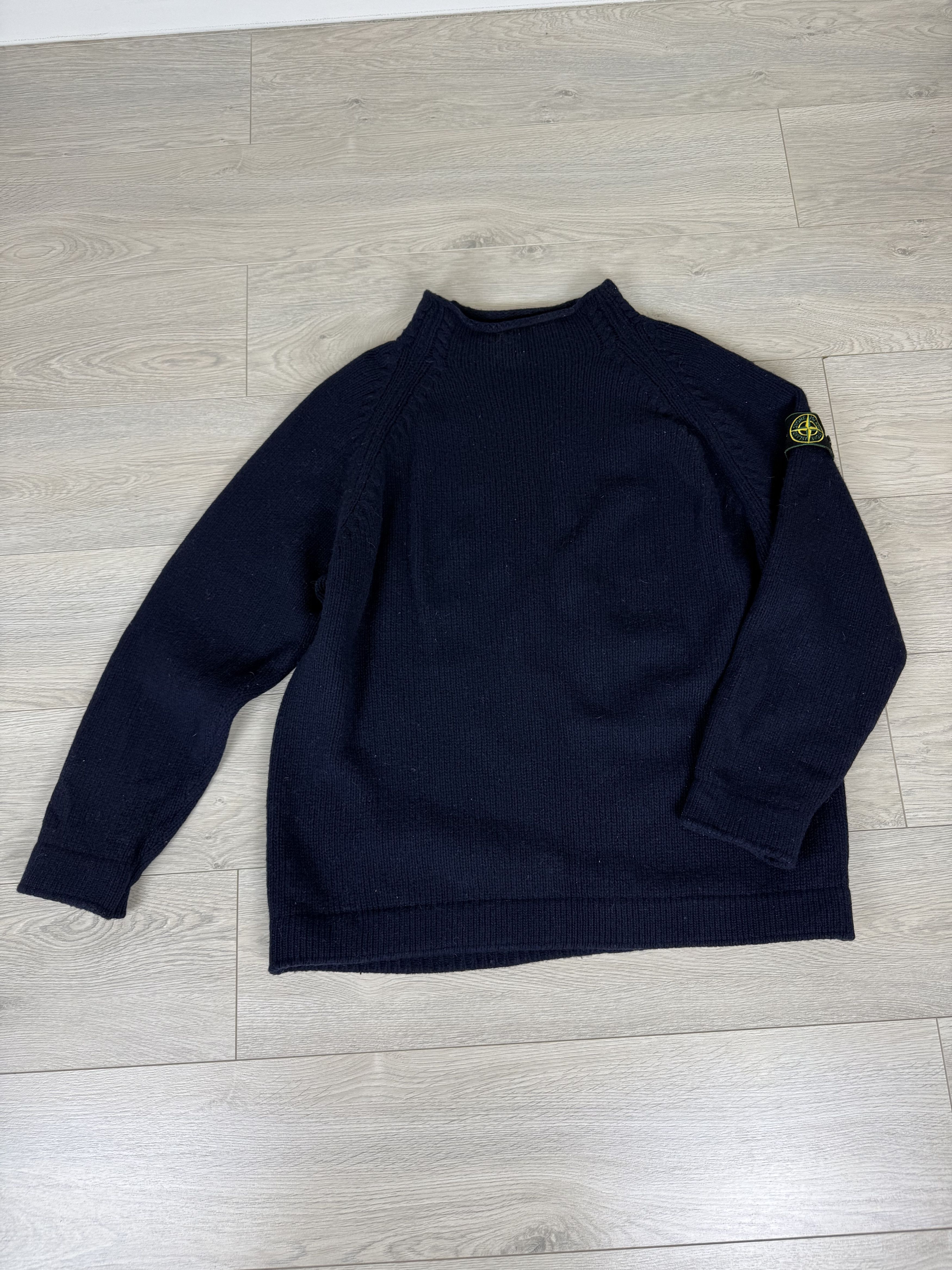 Stone Island Stone Island Archive Wool Fisherman Knit AW 1997 Size US XXL / EU 58 / 5 - 3 Thumbnail