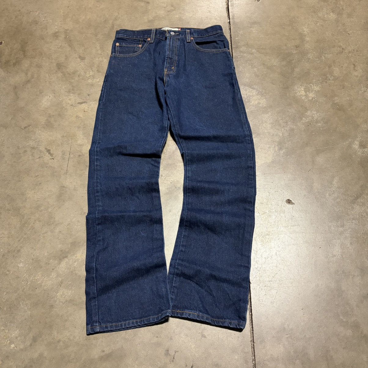 Levi's Vintage Levis 517 Boot Cut Jeans Relaxed Dark Wash Western Size US 33 - 1 Thumbnail