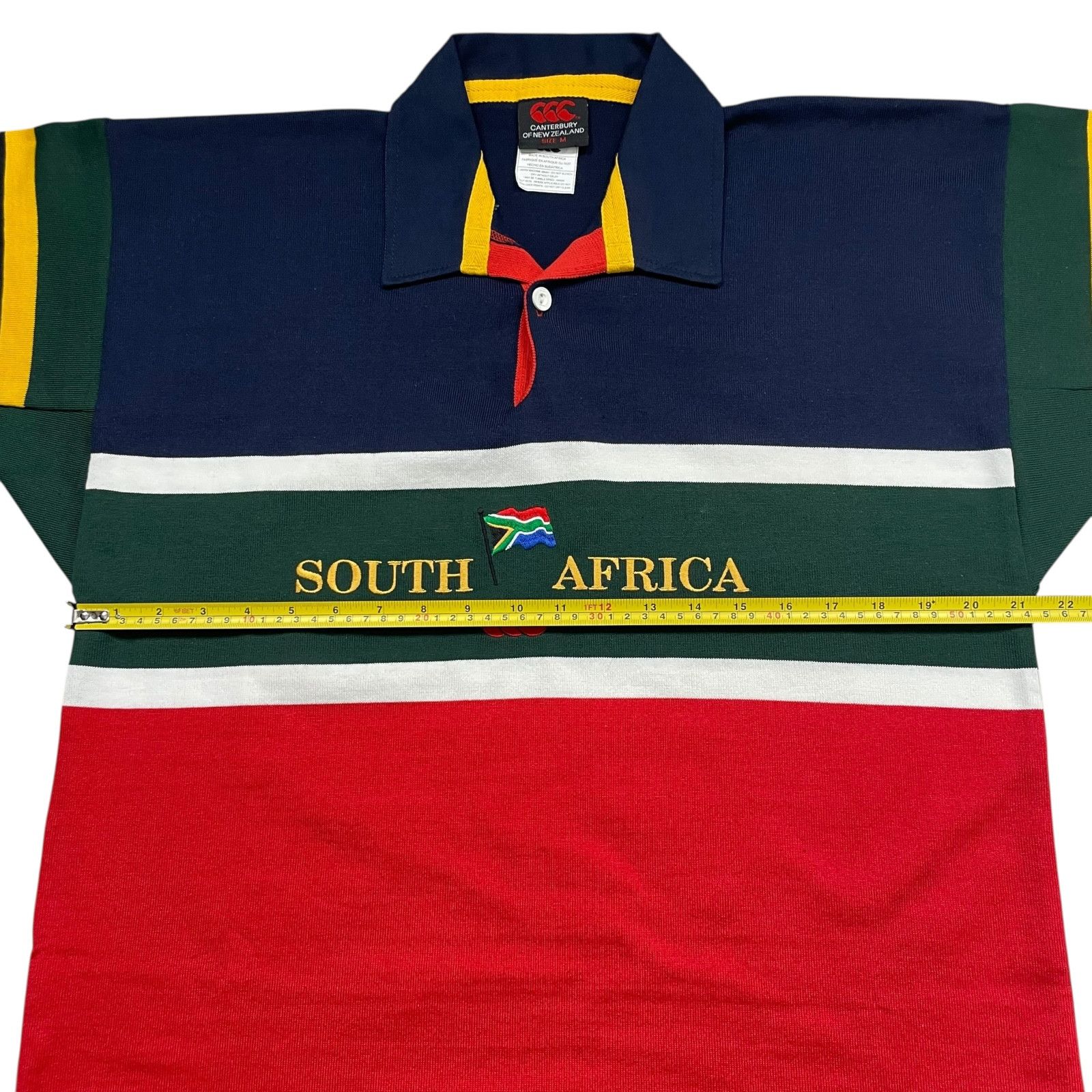 Canterbury of New Zealand VTG 00s SOUTH AFRICA CANTERBURY RUGBY SHIRT JERSEY Size US M / EU 48-50 / 2 - 6 Thumbnail