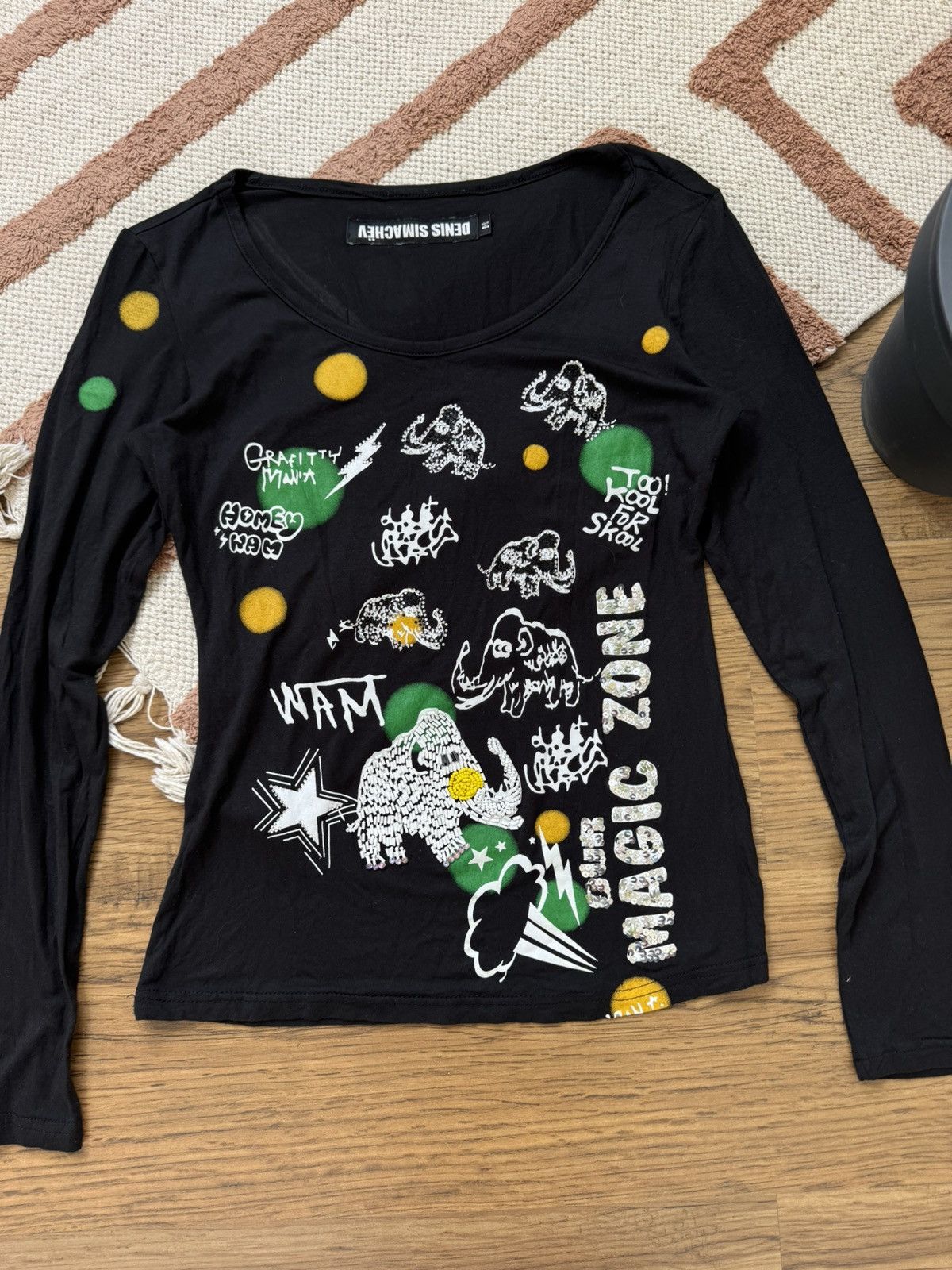 Denis Simachev DENIS SIMACHEV VINTAGE PRINTED LONGSLEEVE Size M / US 6-8 / IT 42-44 - 4 Thumbnail