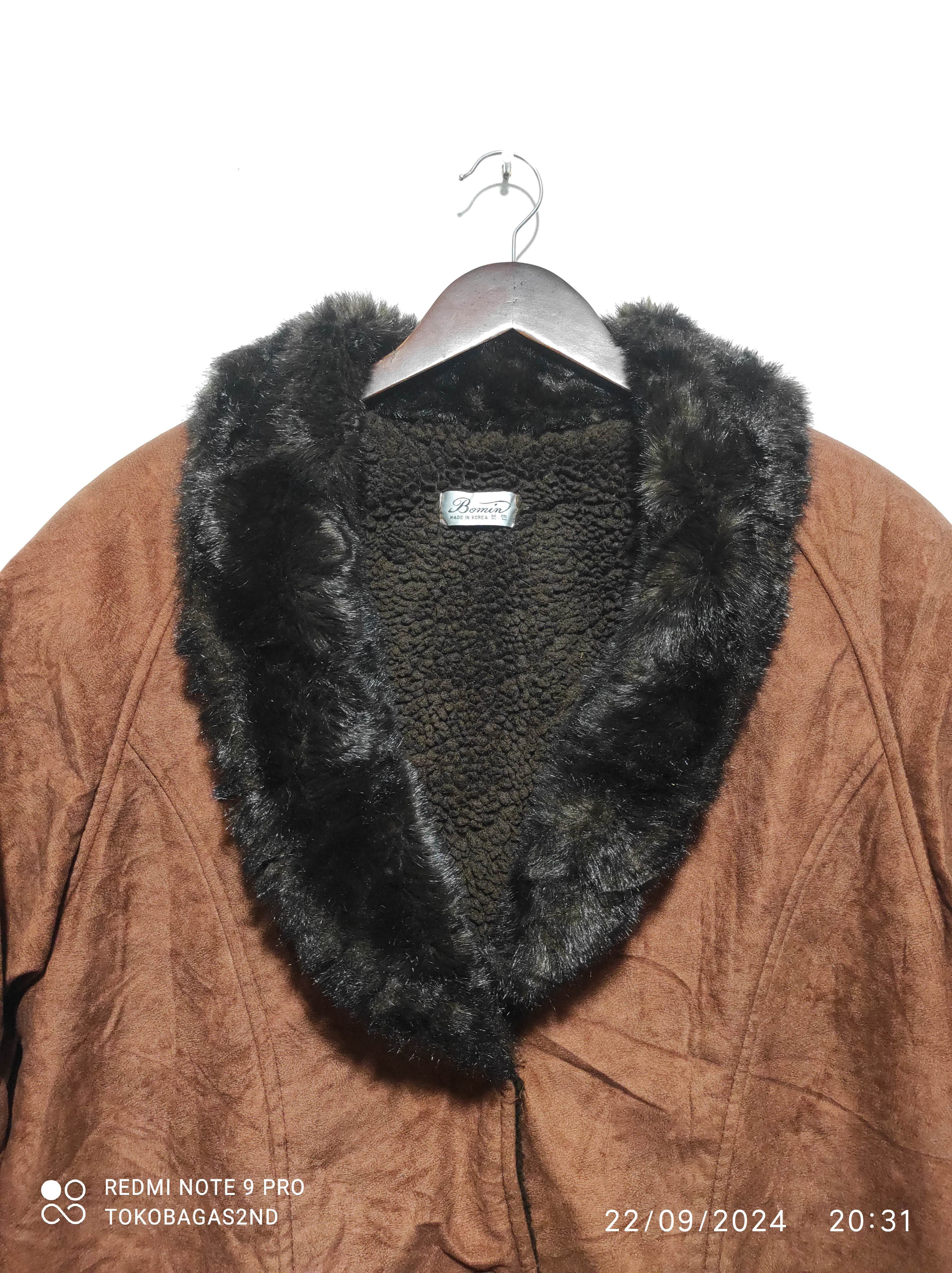 Other Bomin Suede Fur jacket Size L / US 10 / IT 46 - 3 Thumbnail