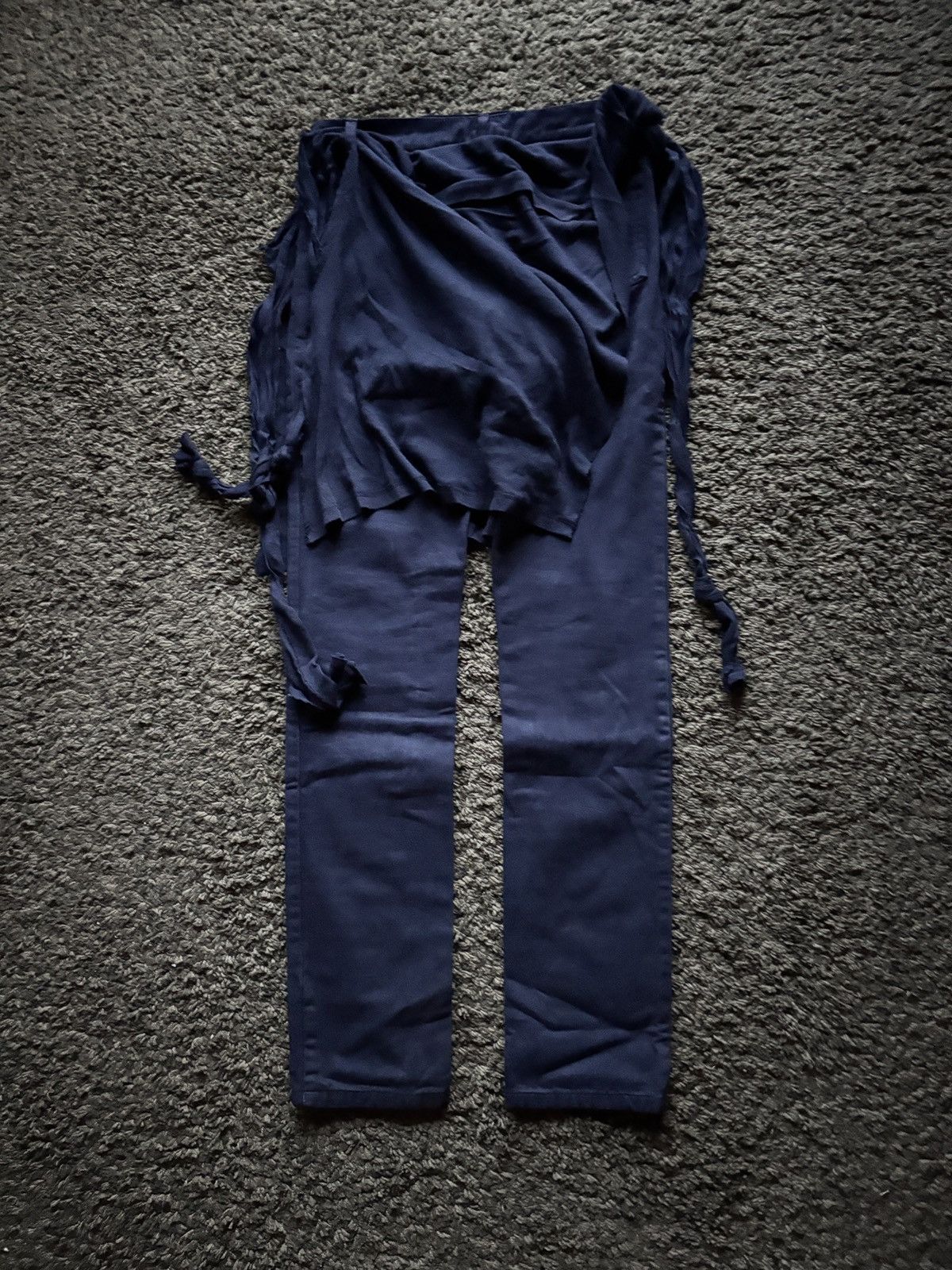 Raf Simons AW04 Raf Simons “Waves” Zombie Pants Size US 28 / EU 44 - 11 Thumbnail