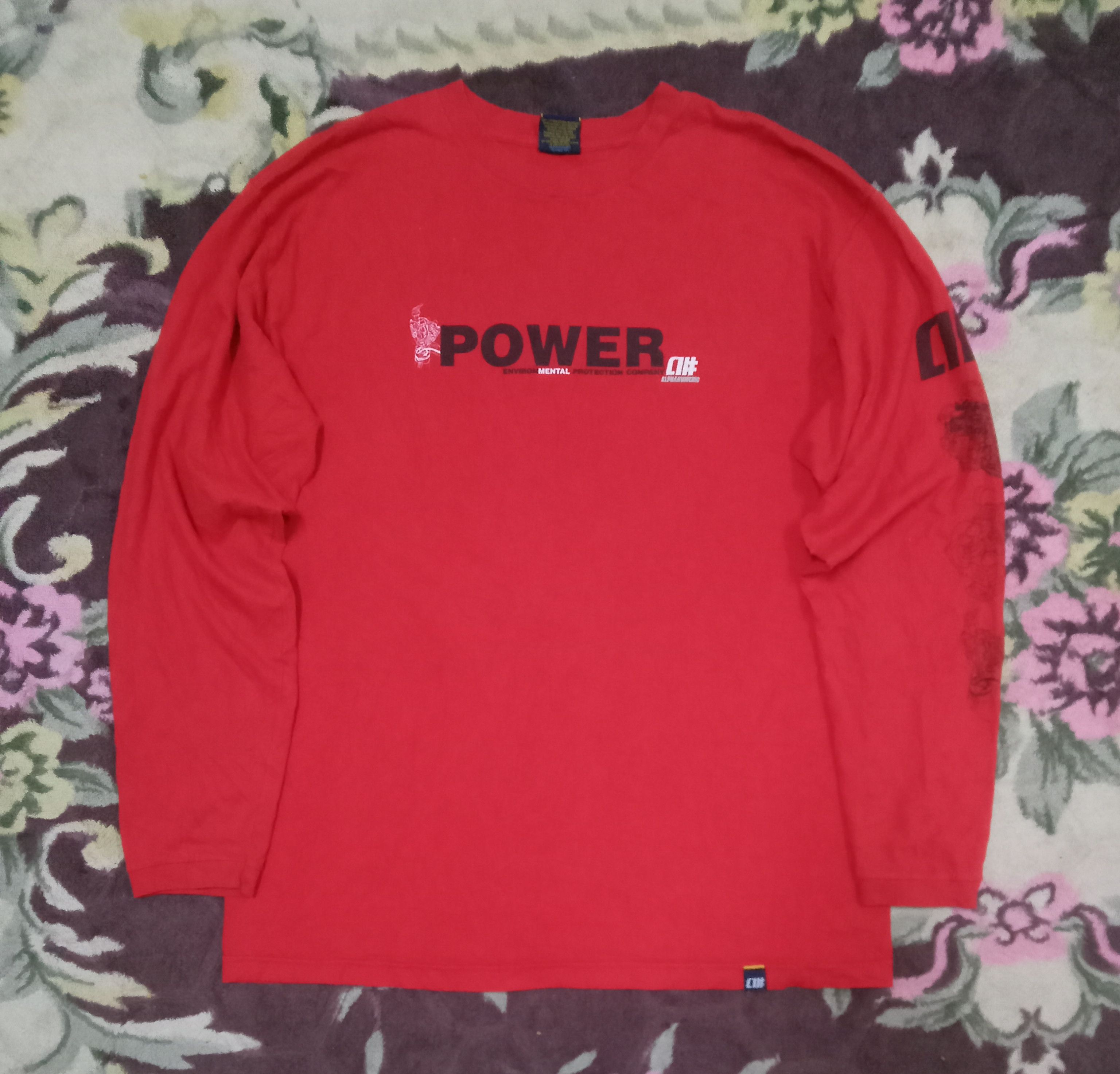 Alphanumeric Alphanumeric Power Environmental Protection Company T Shirt Size US L / EU 52-54 / 3 - 1 Thumbnail