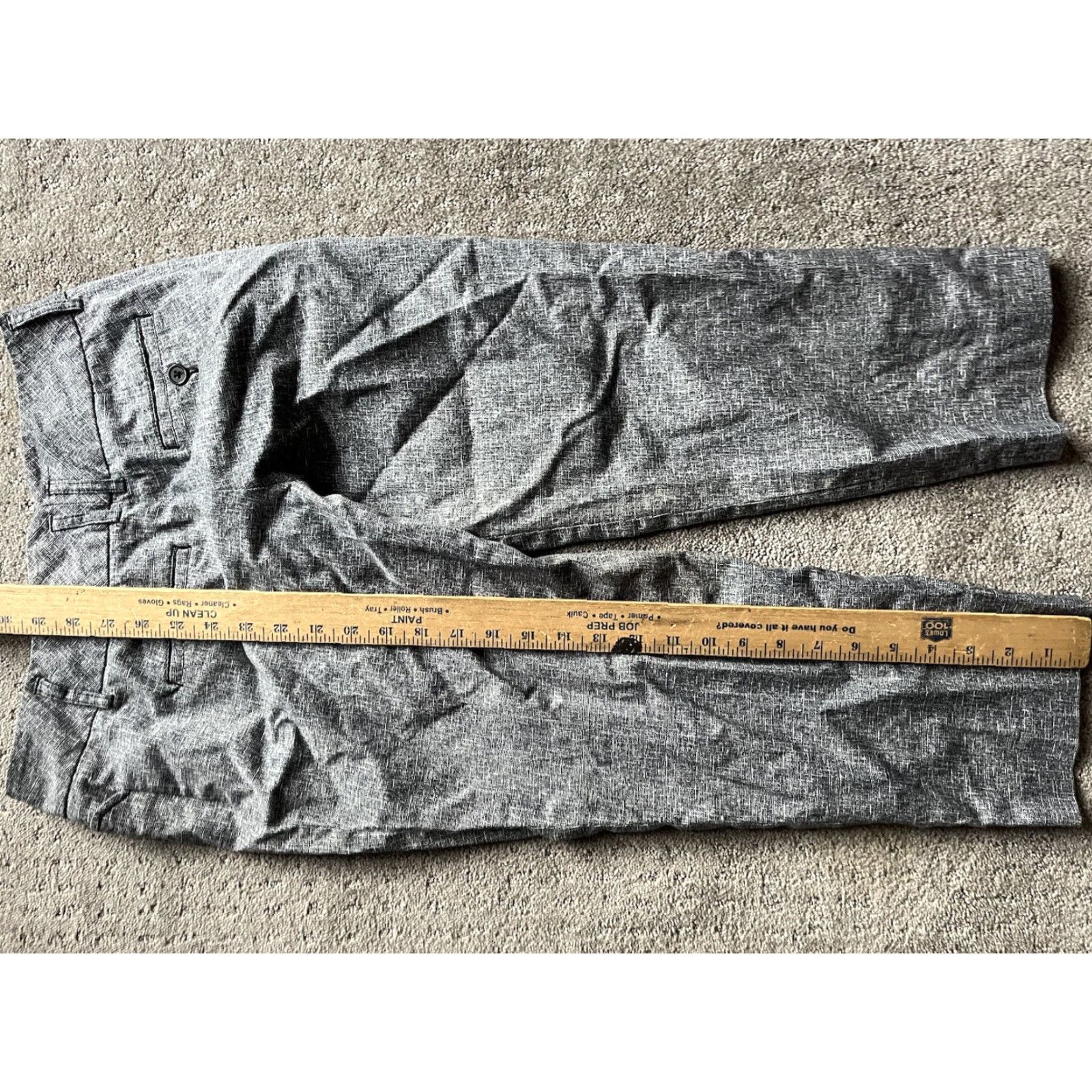 Express Express Design Studio Womens Pants Capri Gray Size 2 Juniors Cropped Capris Womens Size 2 Gray Express Design Studio Size 26" / US 2 / IT 38 - 6 Thumbnail