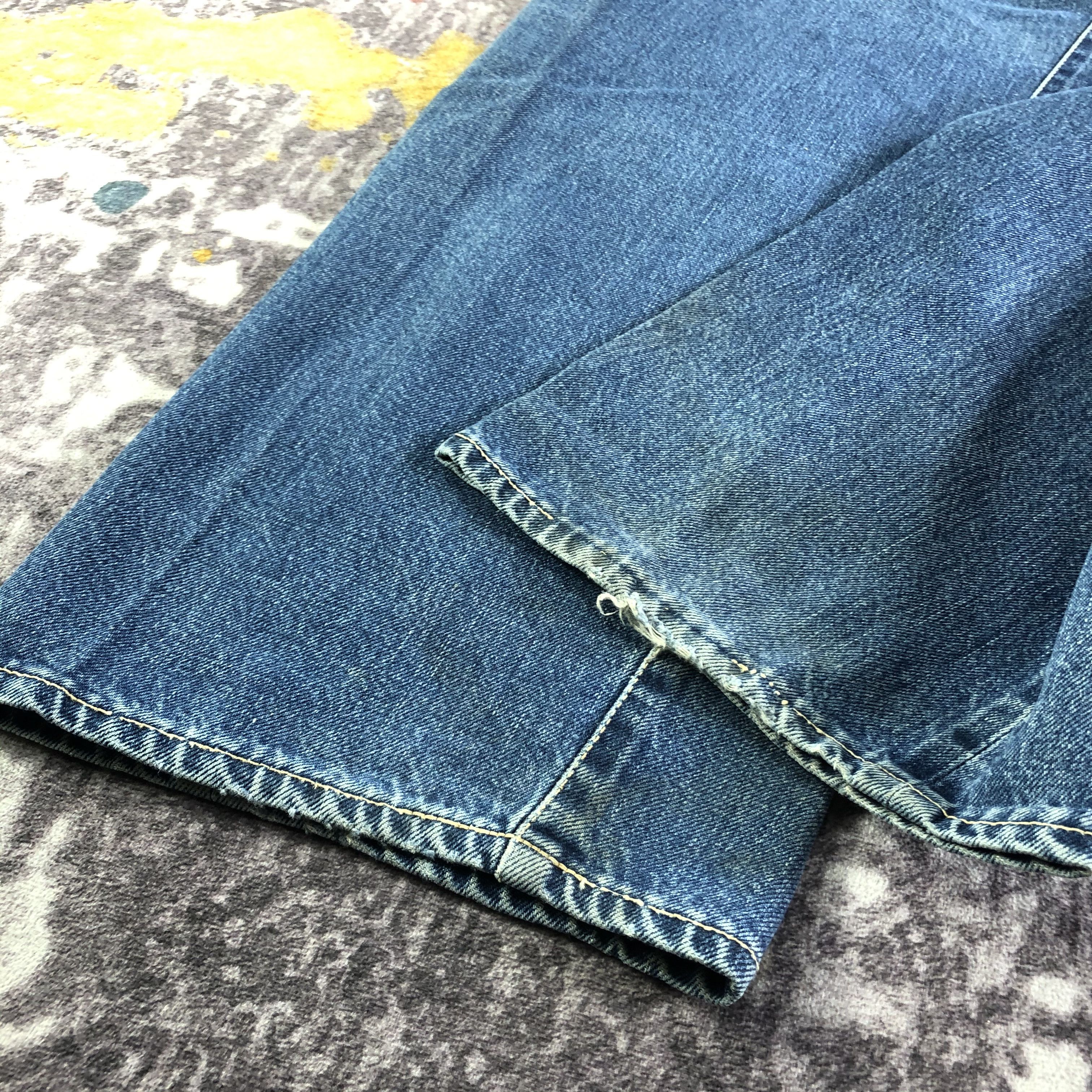 Japanese Brand Vintage Japan Redline Denim Jeans-JM3594 Size US 34 / EU 50 - 4 Thumbnail